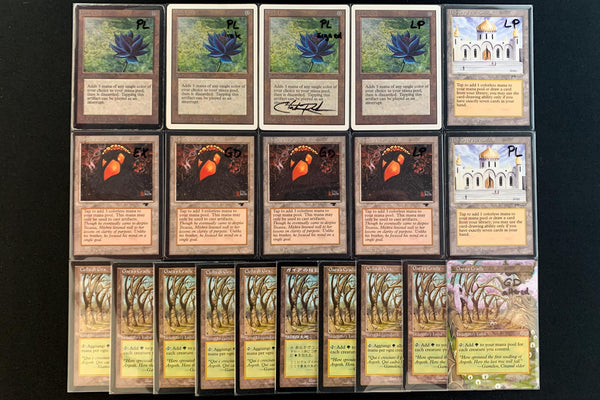 New Arrivals: Beta and Unlimited Lotus, Playset Mishra's Workshop and more!