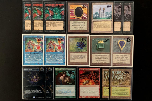 New Arrivals: EX Black Lotus, EX Signed Timetwister, NM Tabernacle