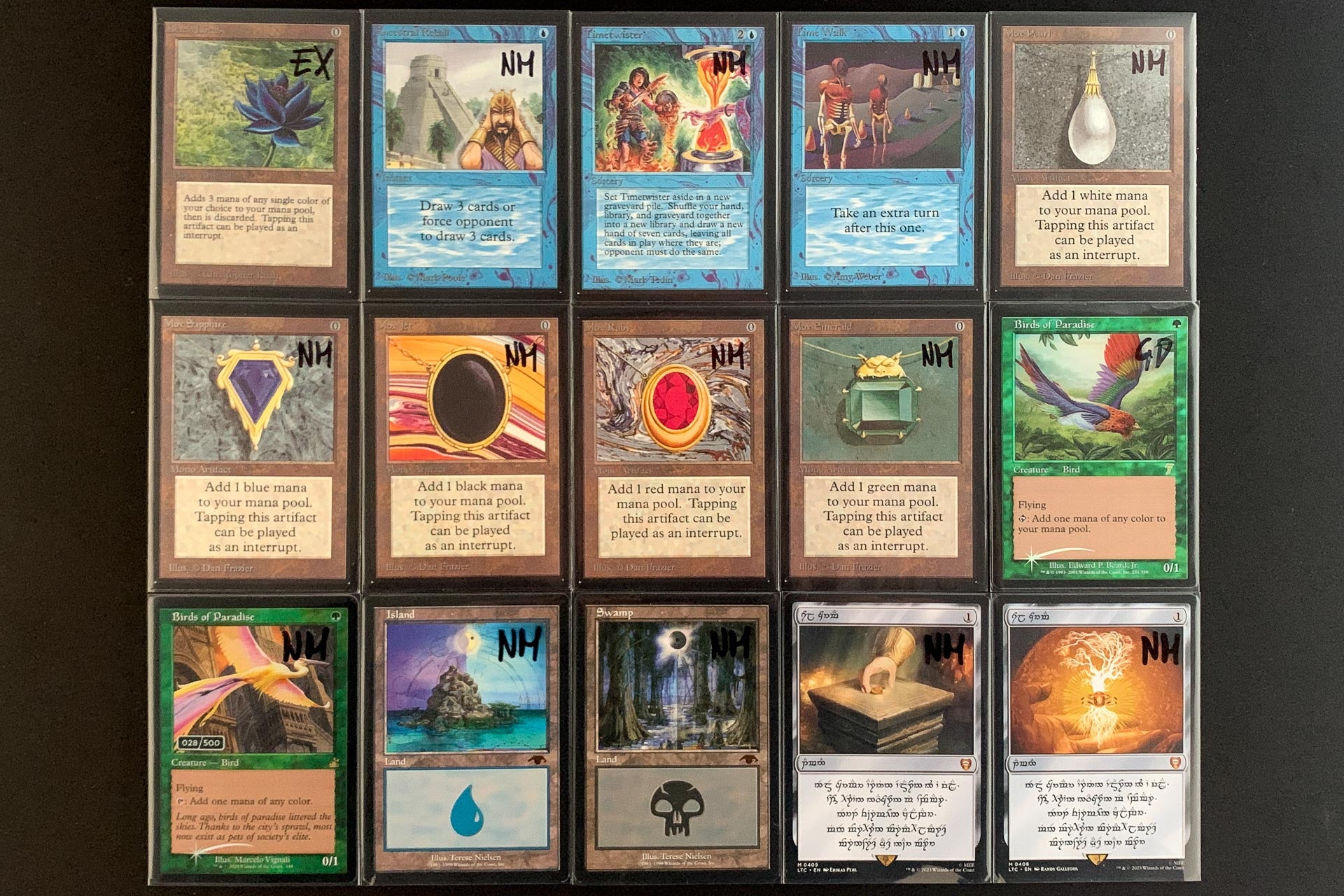 New Arrivals: Unlimited Timetwister, IE Power Nine, Foil 7th Edition Birds of Paradise and more! New Arrivals: Unlimited Timetwister, IE Power Nine, Foil 7th Edition Birds of Paradise and more!