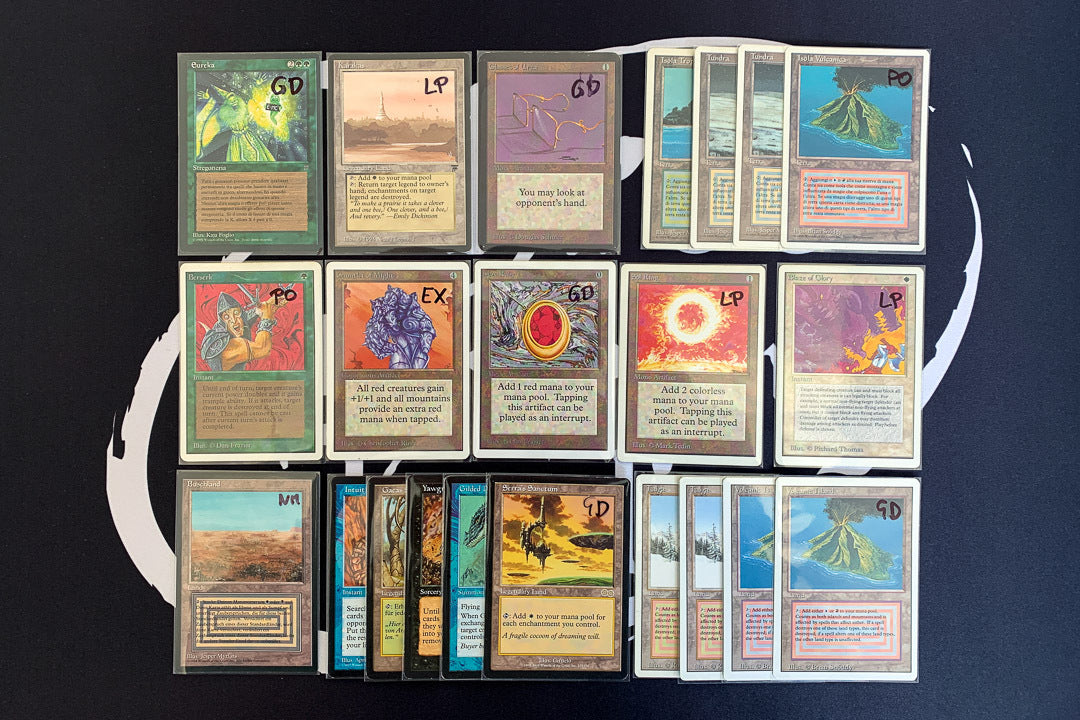 New Stock: Alpha Glasses of Urza, Unlimited Mox Ruby, Sealed Boxes! New Stock: Alpha Glasses of Urza, Unlimited Mox Ruby, Sealed Boxes!