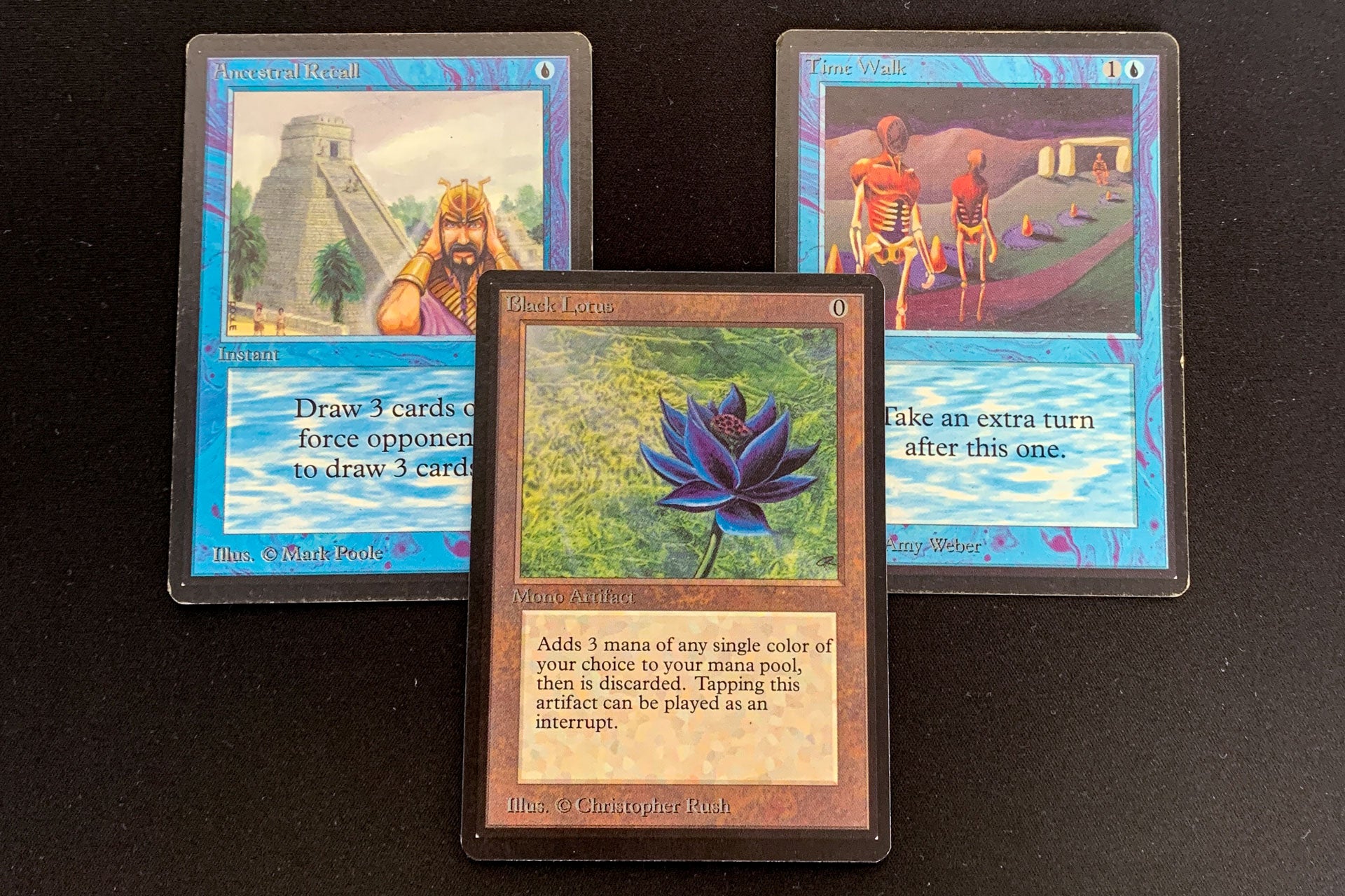 mtg beta black lotus card Black Lotus Beta MTG Guaranteed Authentic - "See scans" - Beauty R0 BL02 4RCards