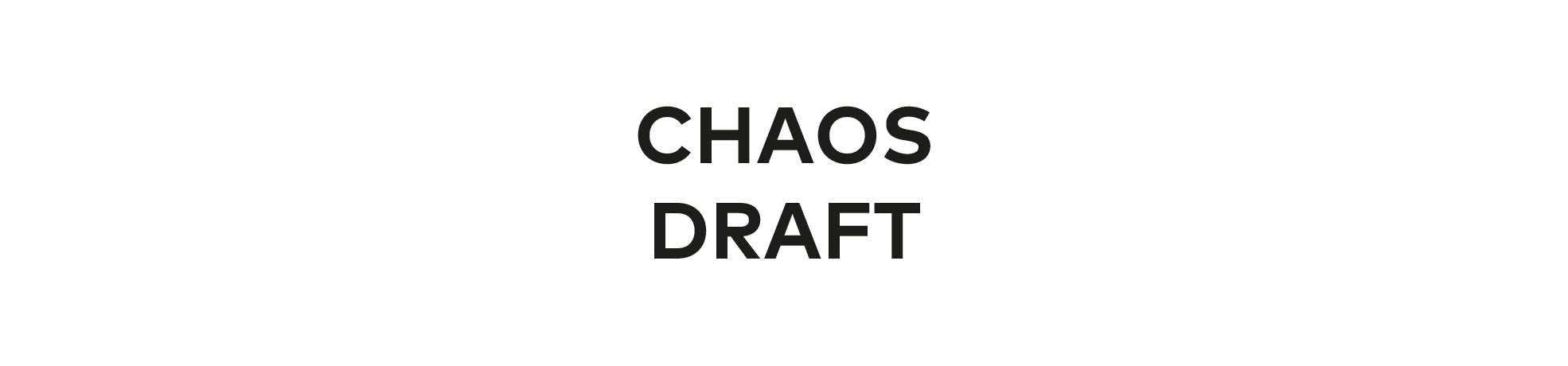 Chaos Draft & MTG Advent Calendar