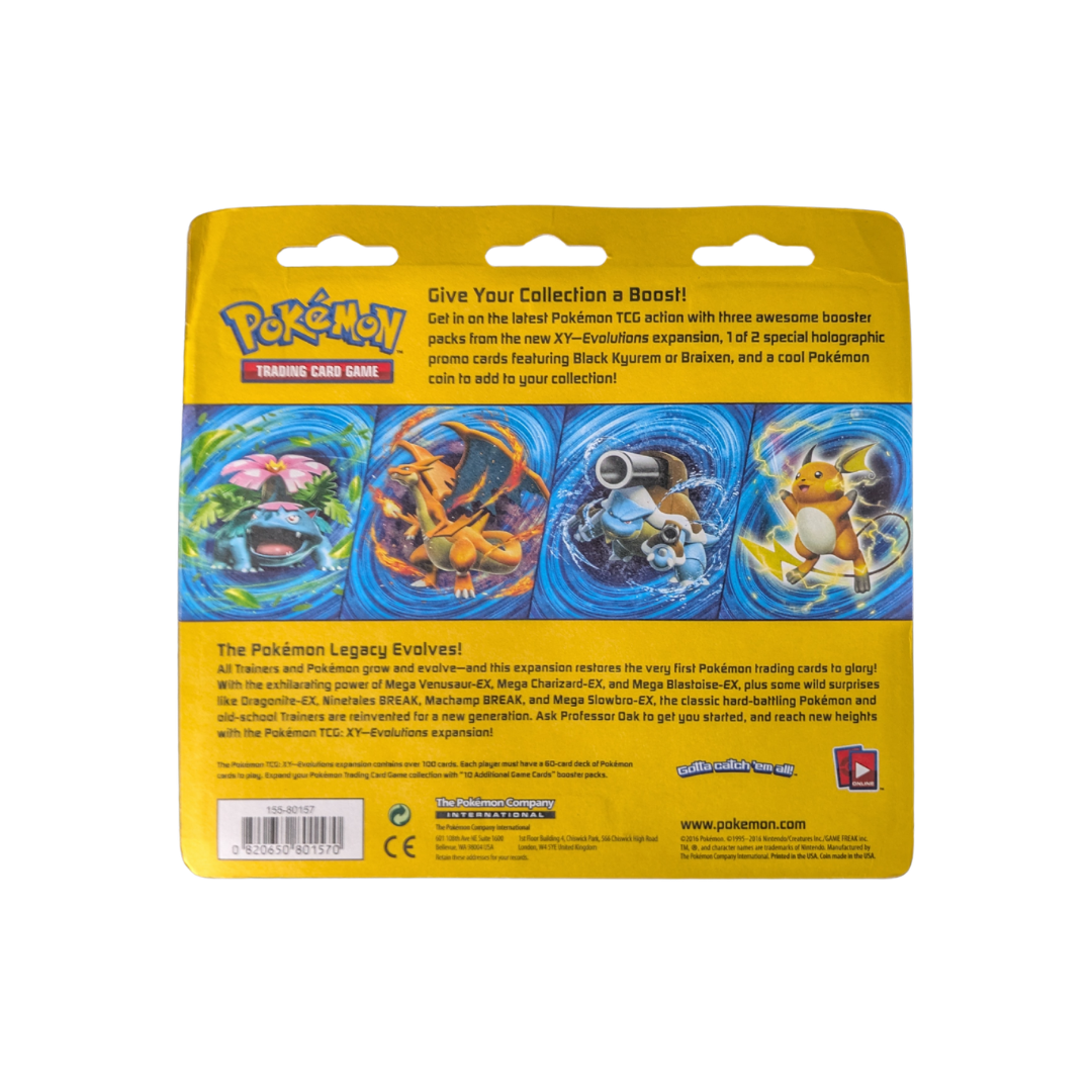 Evolutions: Braixen 3-Pack Blister - Evolutions - English - Sealed