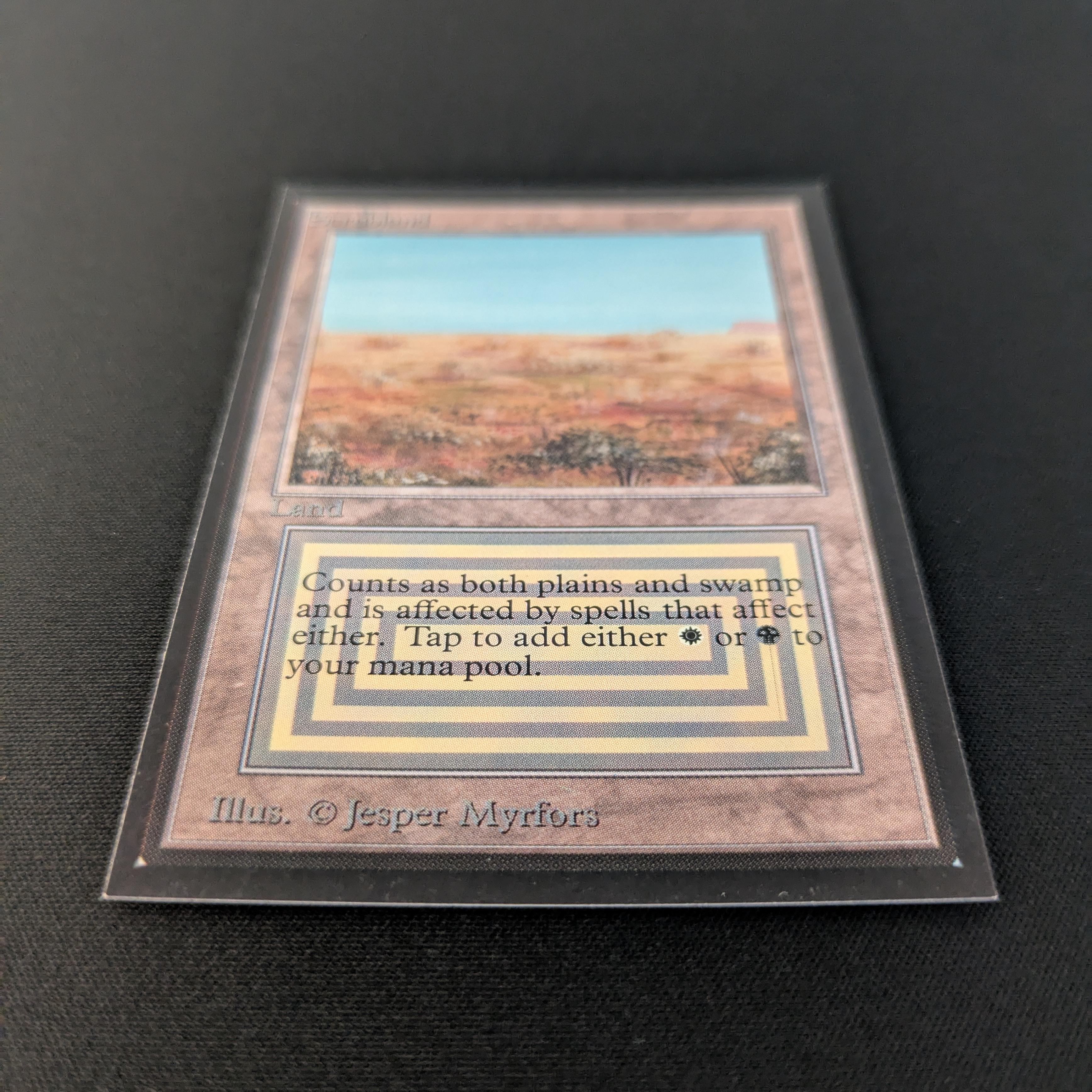 MTG Singles - Scrubland - Collectors' Edition -
