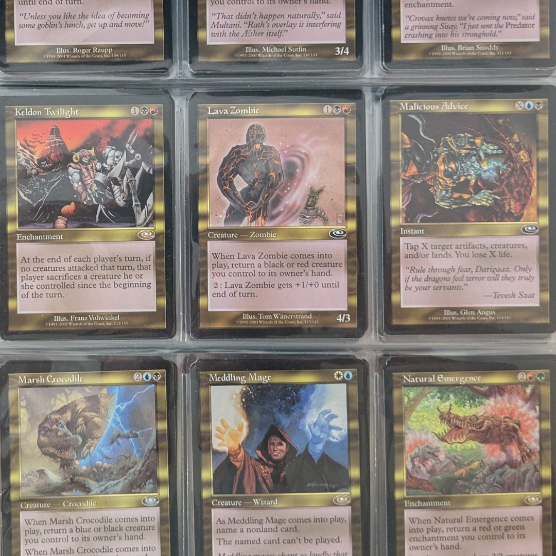 MTG Singles - Planeshift Full Set - Planeshift - English - NM-GD -