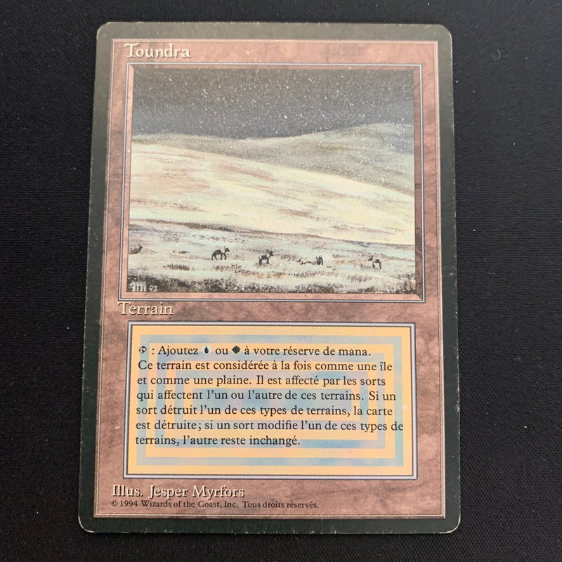 Tundra - Foreign Black Bordered - French