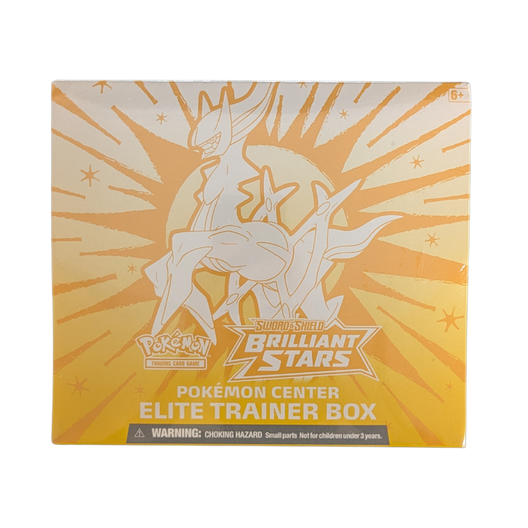 PTCG Sealed Product - Brilliant Stars Pokémon Center Elite Trainer Box - Brilliant Stars - English - Sealed -