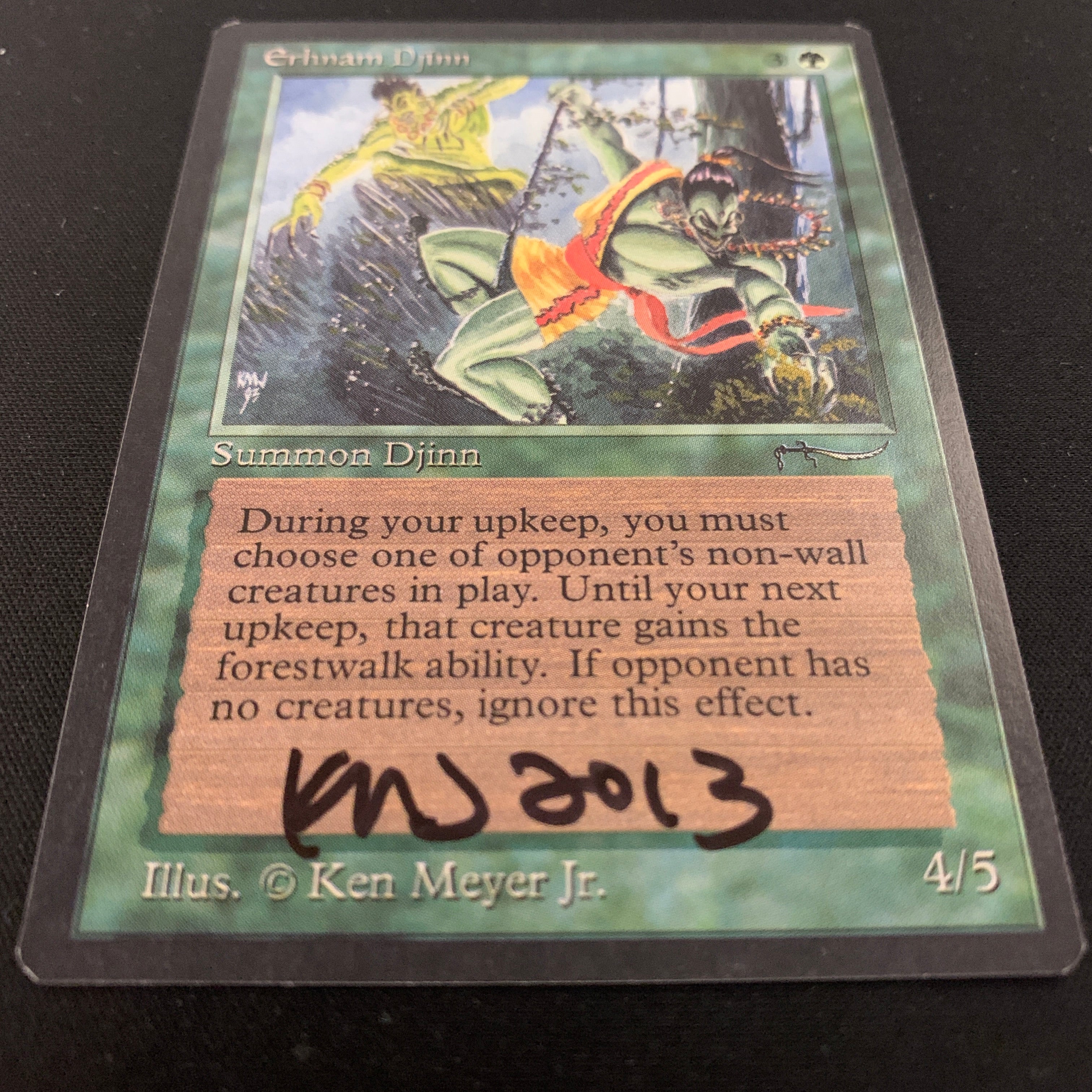 MTG Singles - Erhnam Djinn - Arabian Nights -