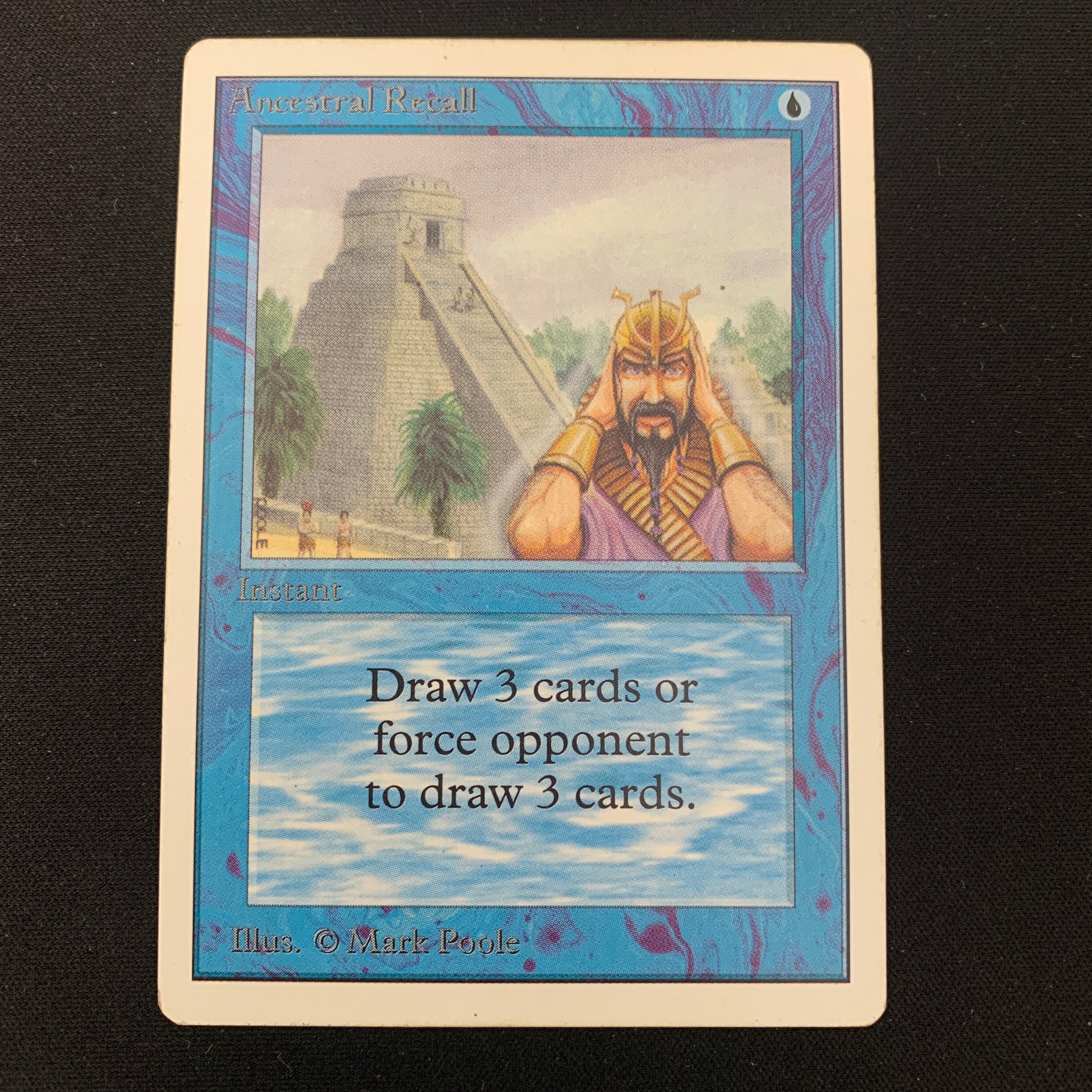 MTG Singles - Ancestral Recall - Unlimited - PL - INKED - 24015