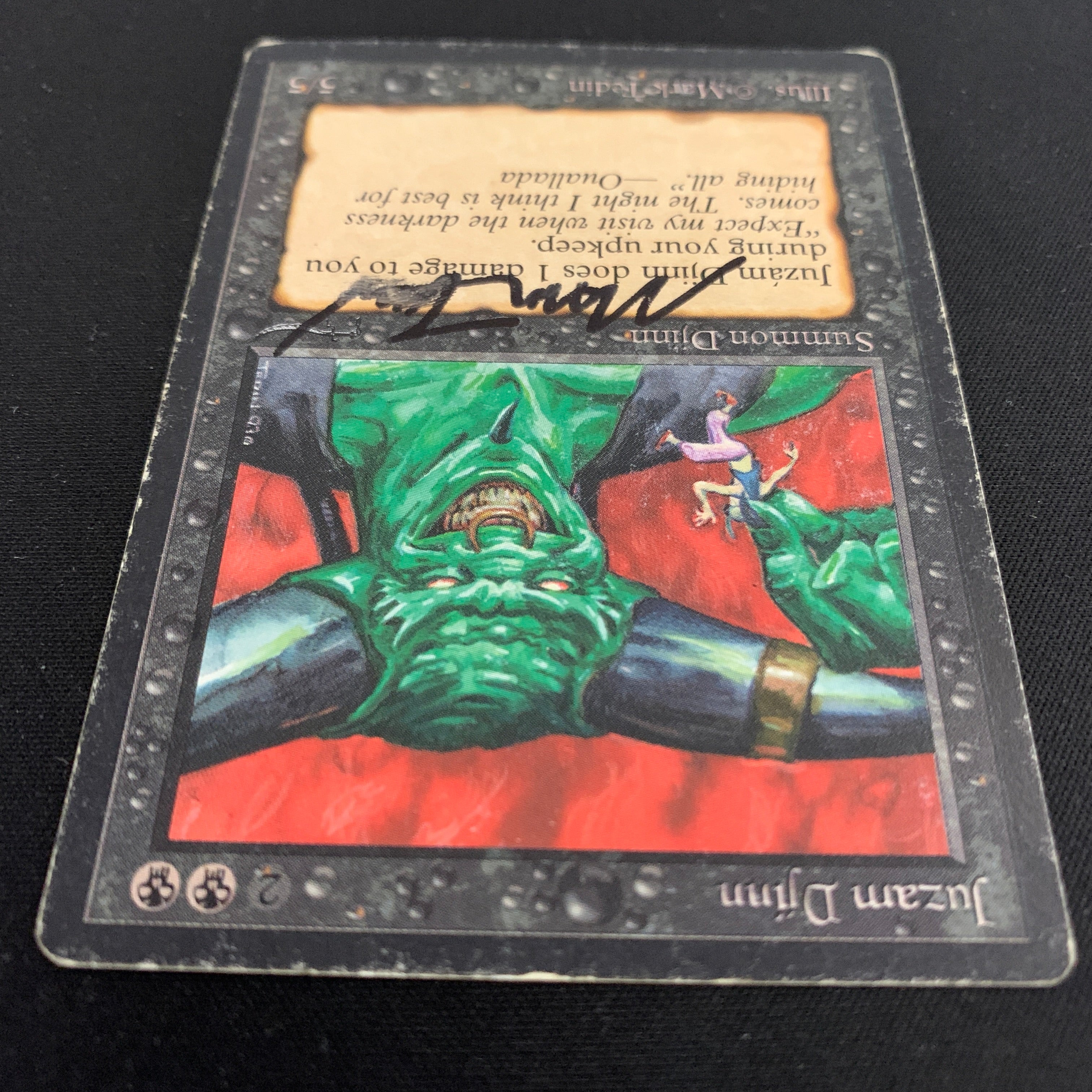 MTG Singles - Juzam Djinn - Arabian Nights -