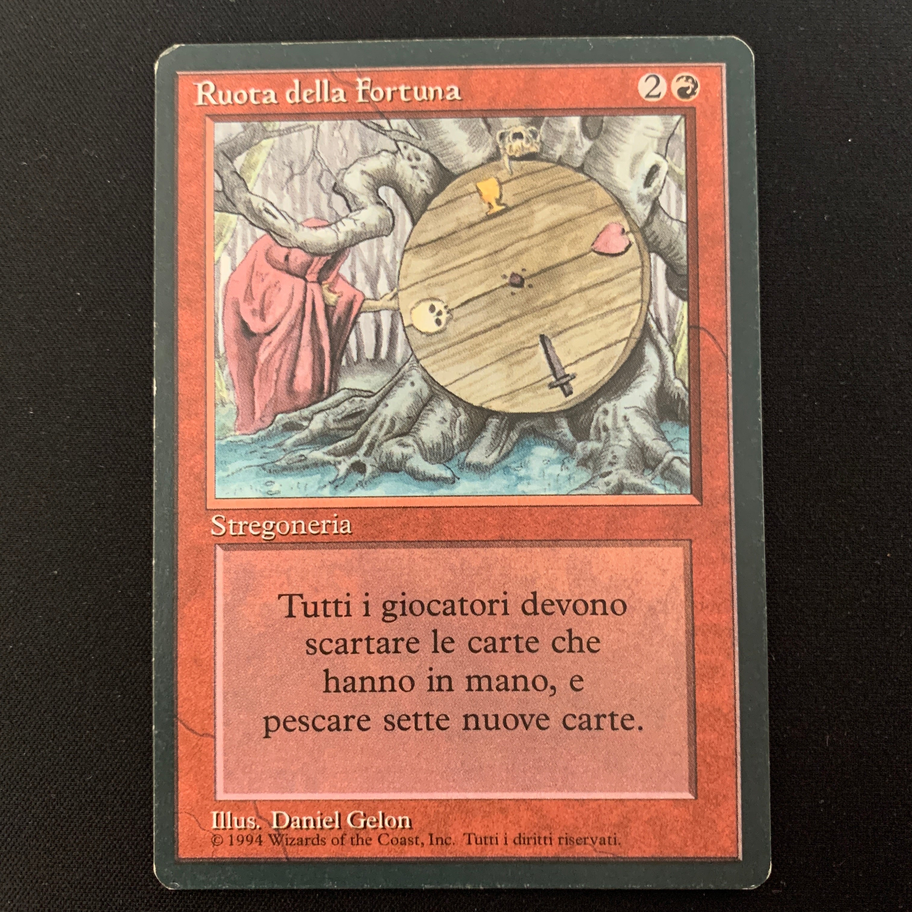 MTG Singles - Wheel of Fortune - Foreign Black Bordered - Italian - LP - 24494
