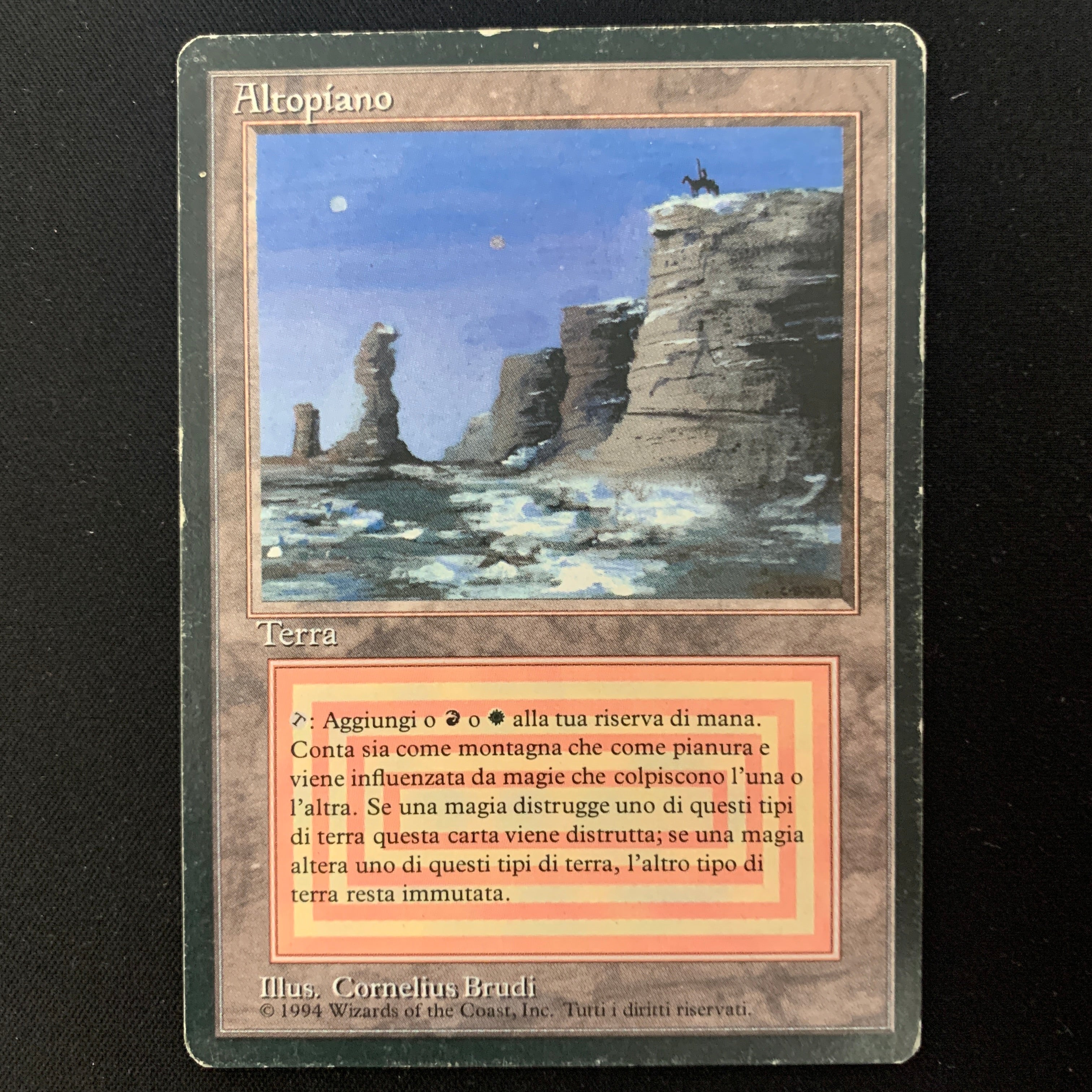 MTG Singles - Plateau - Foreign Black Bordered - Italian - PL - 24495