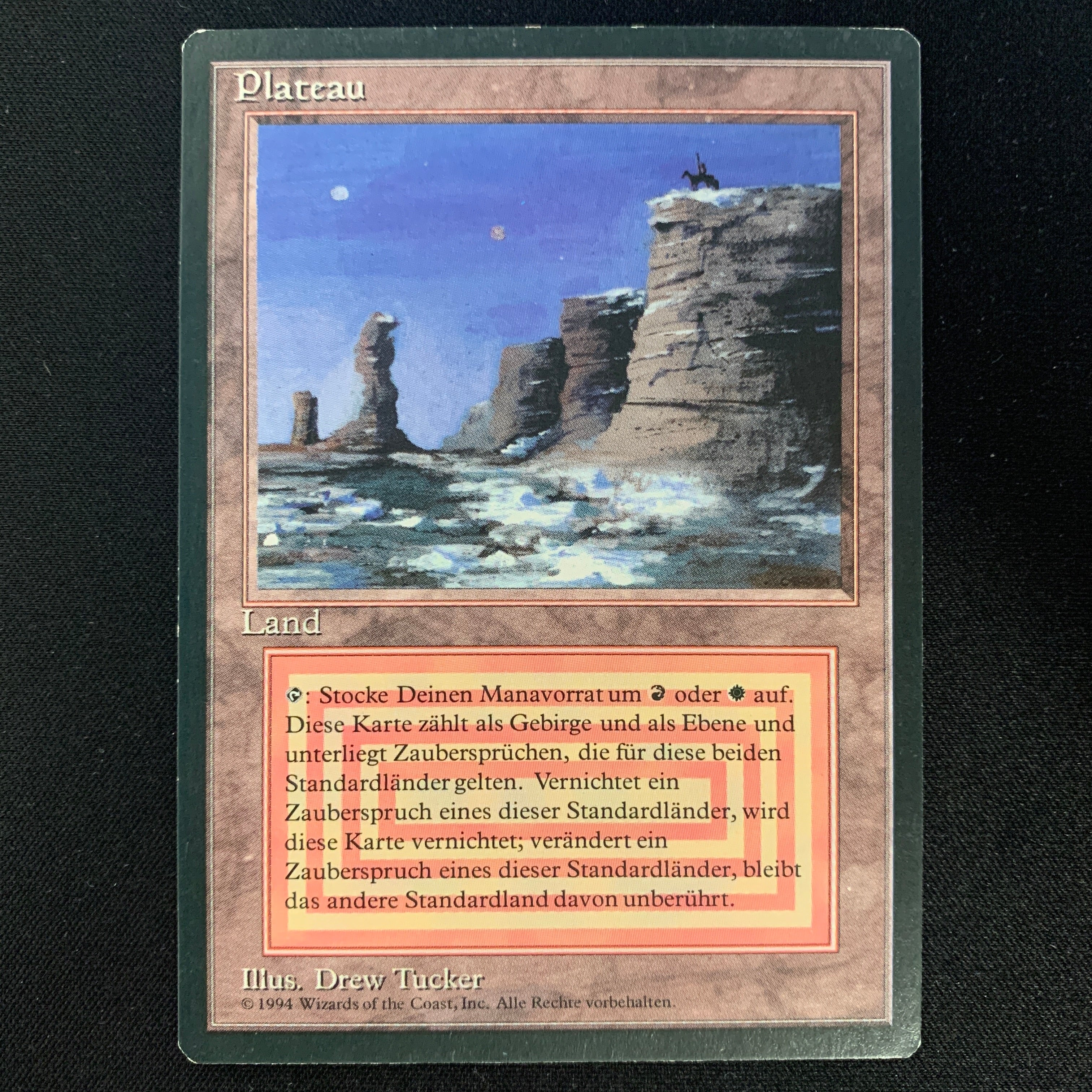 MTG Singles - Plateau - Foreign Black Bordered - German - EX - 24617