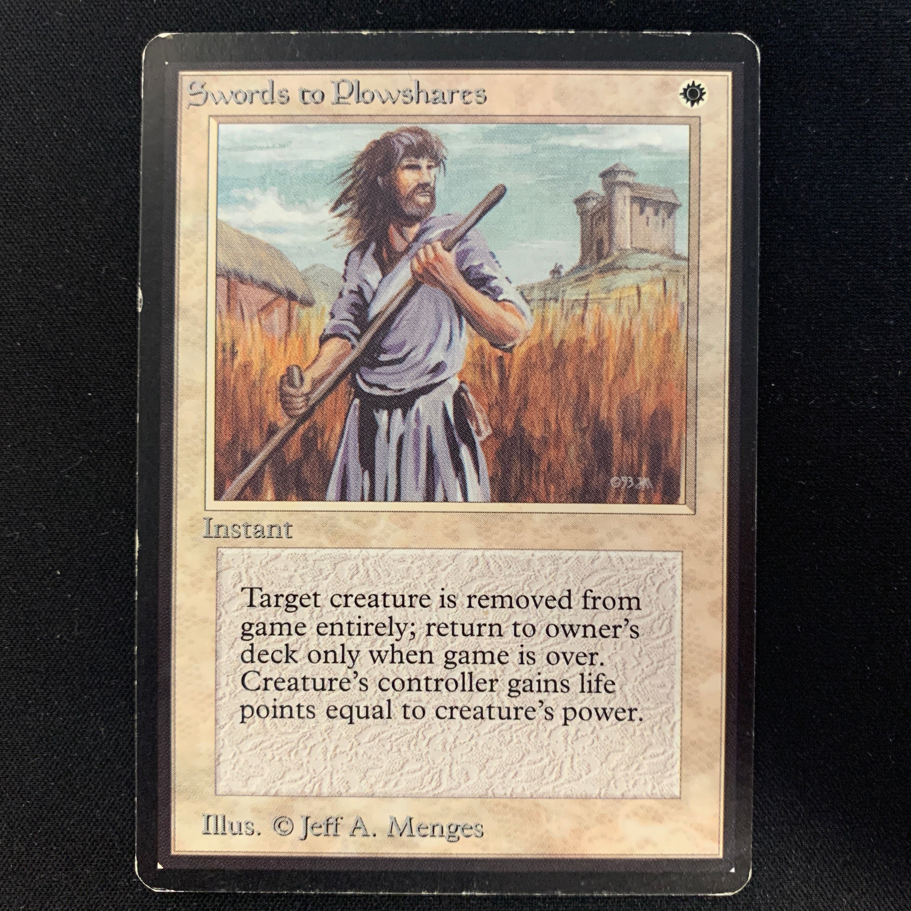 MTG Singles - Swords to Plowshares - Beta - LP - 24638