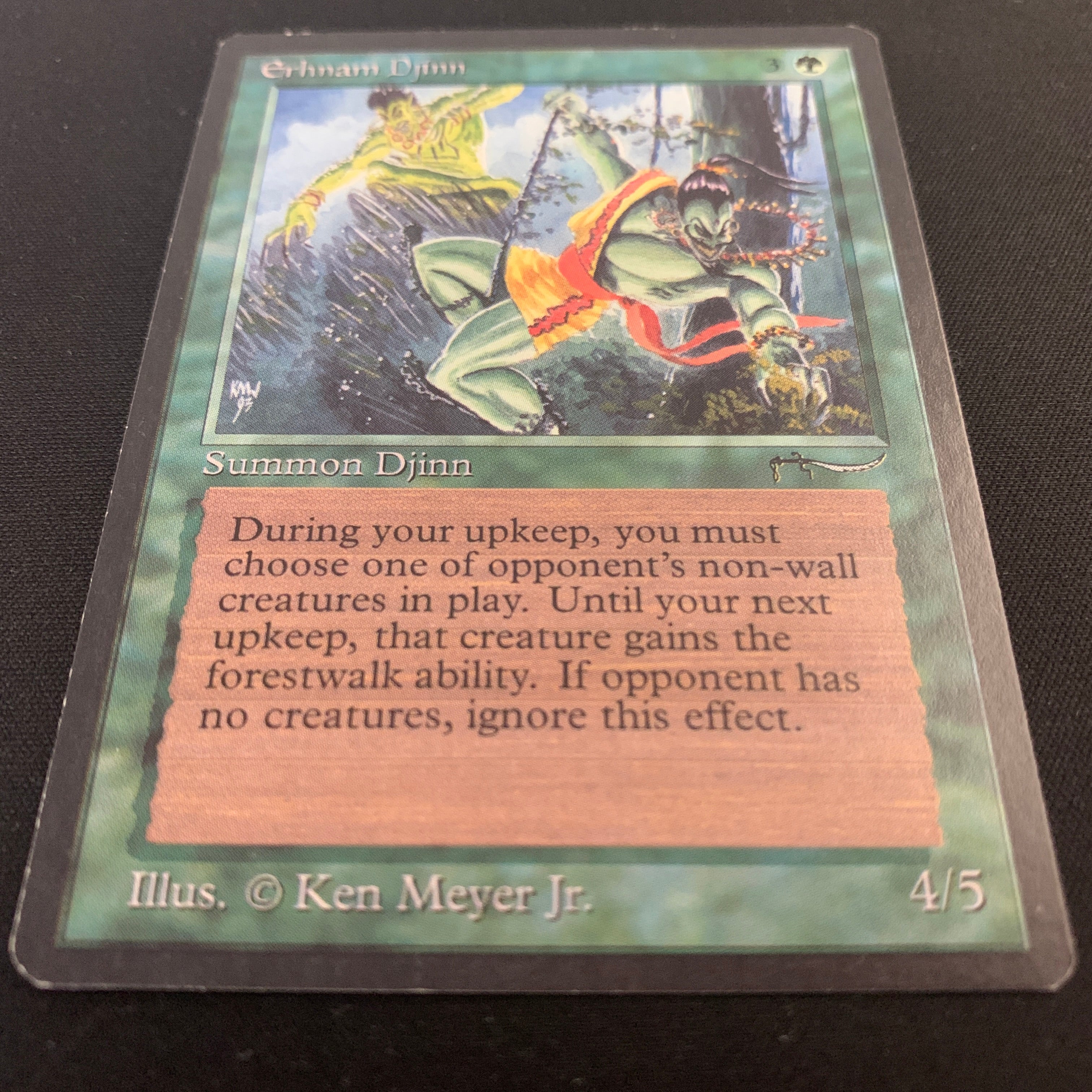 MTG Singles - Erhnam Djinn - Arabian Nights -