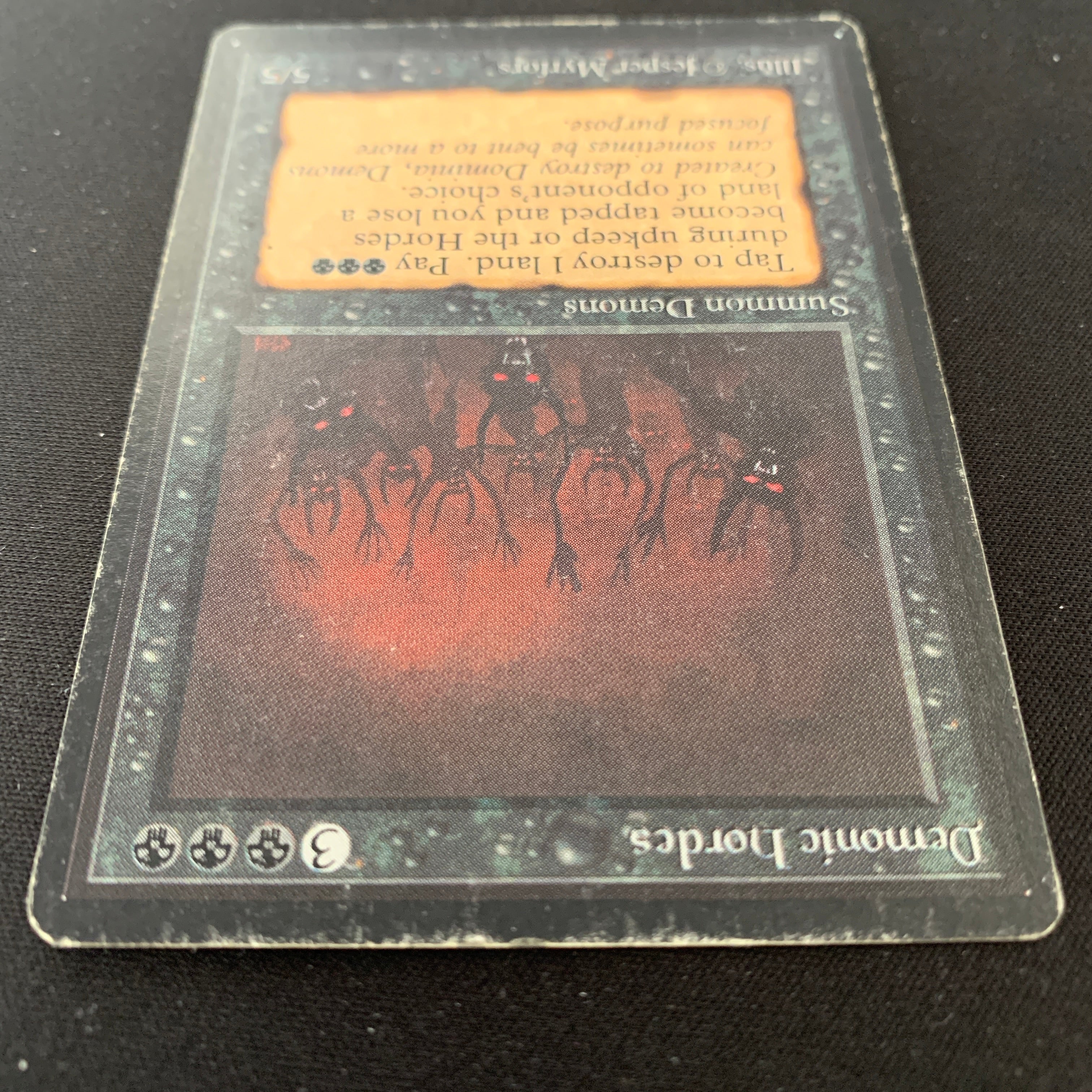 MTG Singles - Demonic Hordes - Beta -