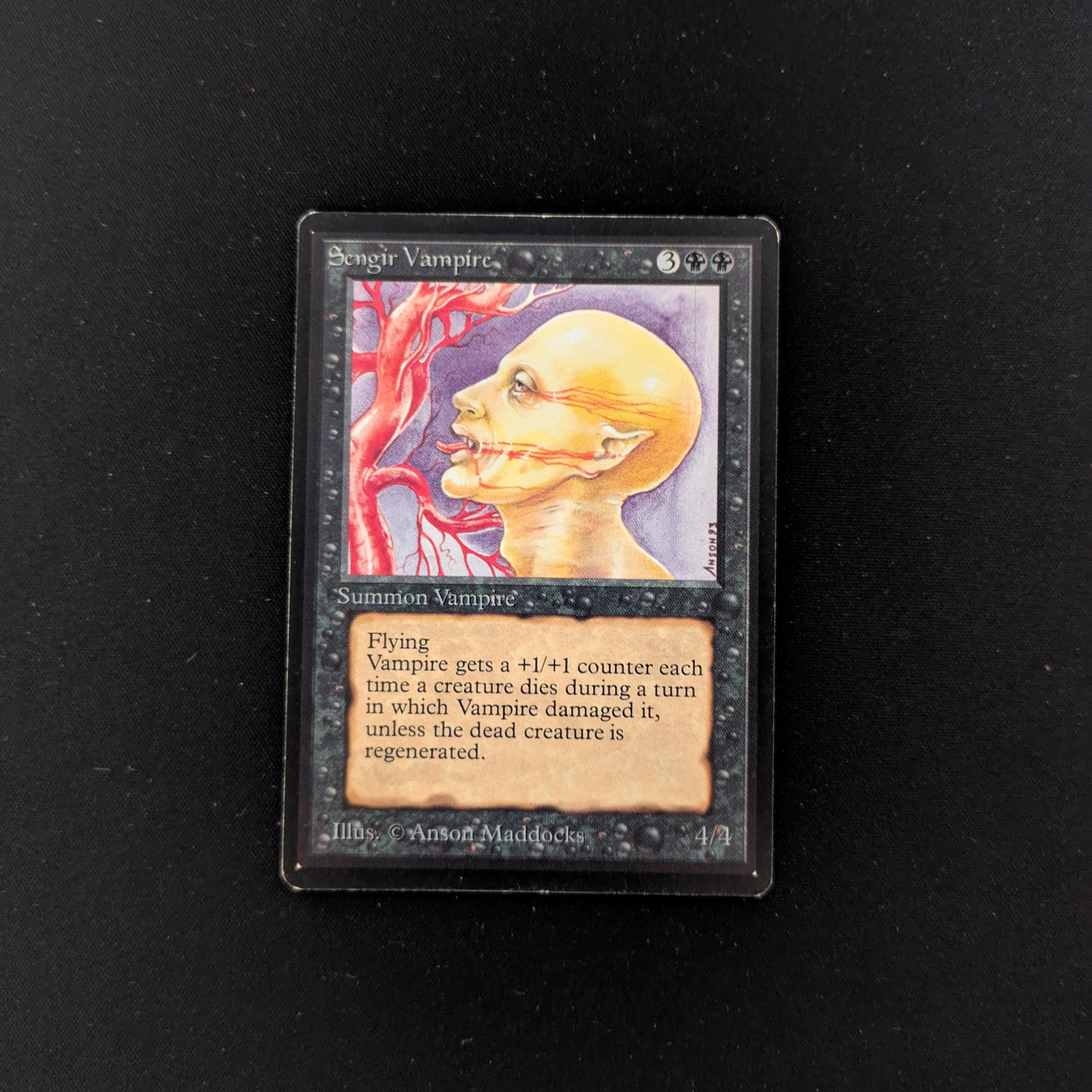MTG Singles - Sengir Vampire - Beta - GD - 25414