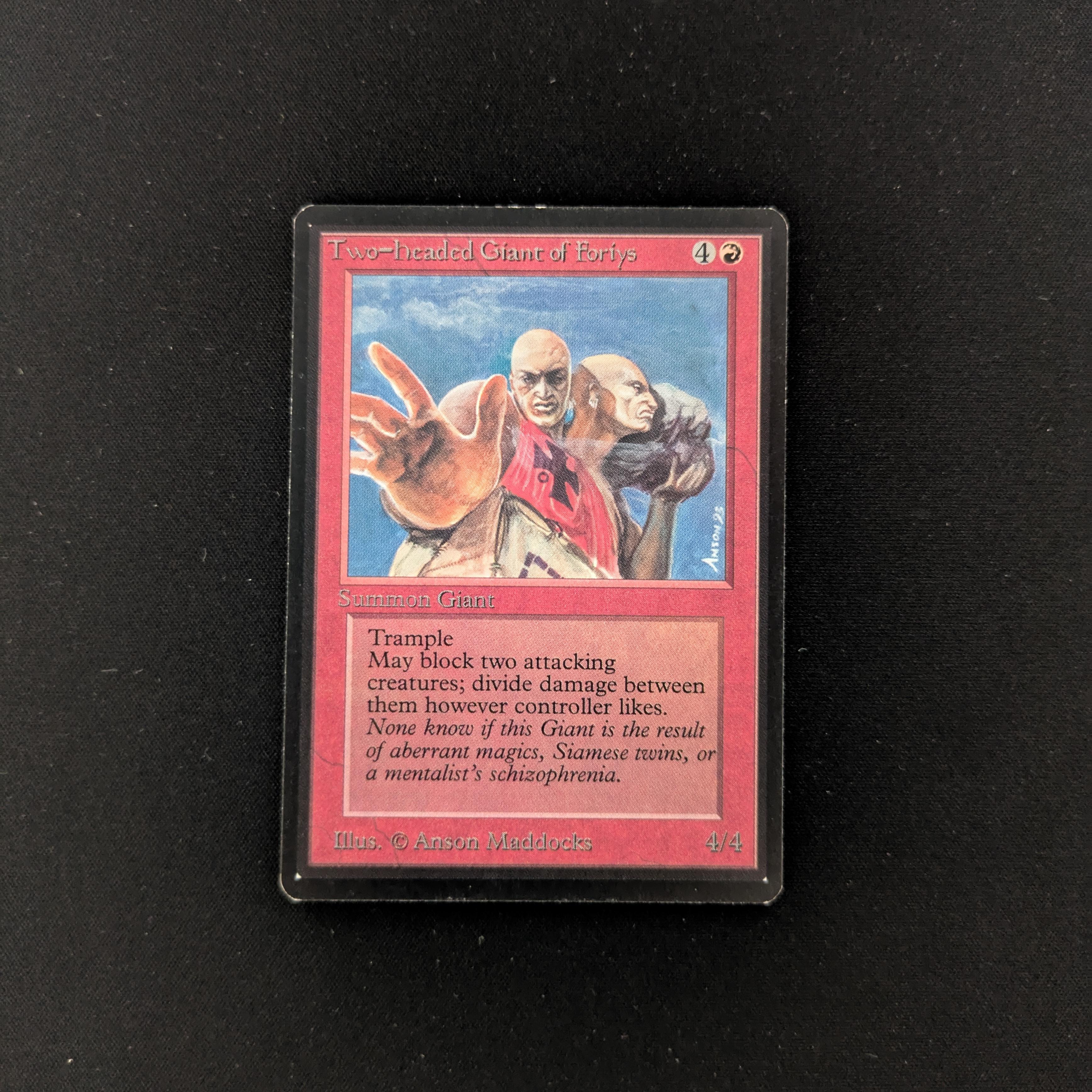 MTG Singles - Two-Headed Giant of Foriys - Beta - EX - 25419
