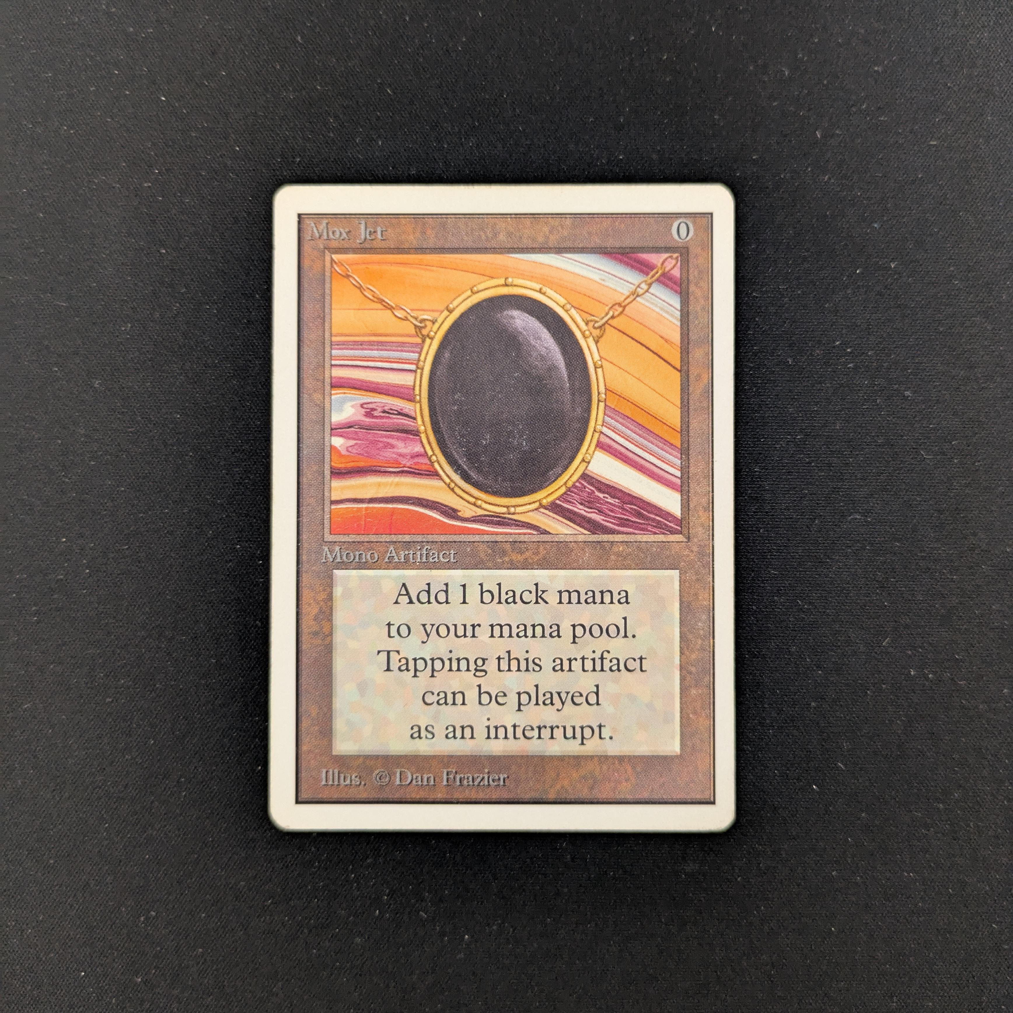 MTG Singles - Mox Jet - Unlimited - PL - INKED - 25430