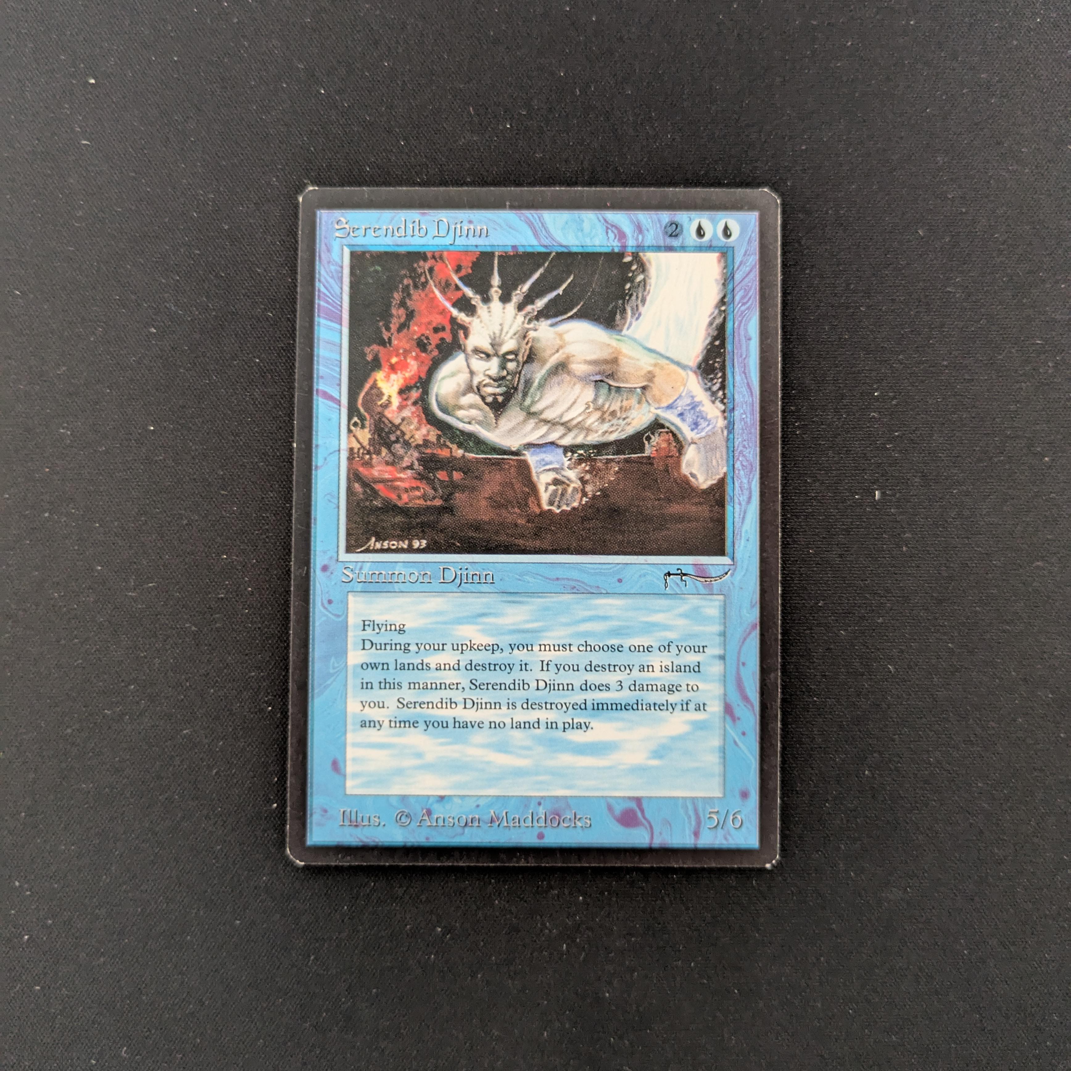 MTG Singles - Serendib Djinn - Arabian Nights - EX - 25440