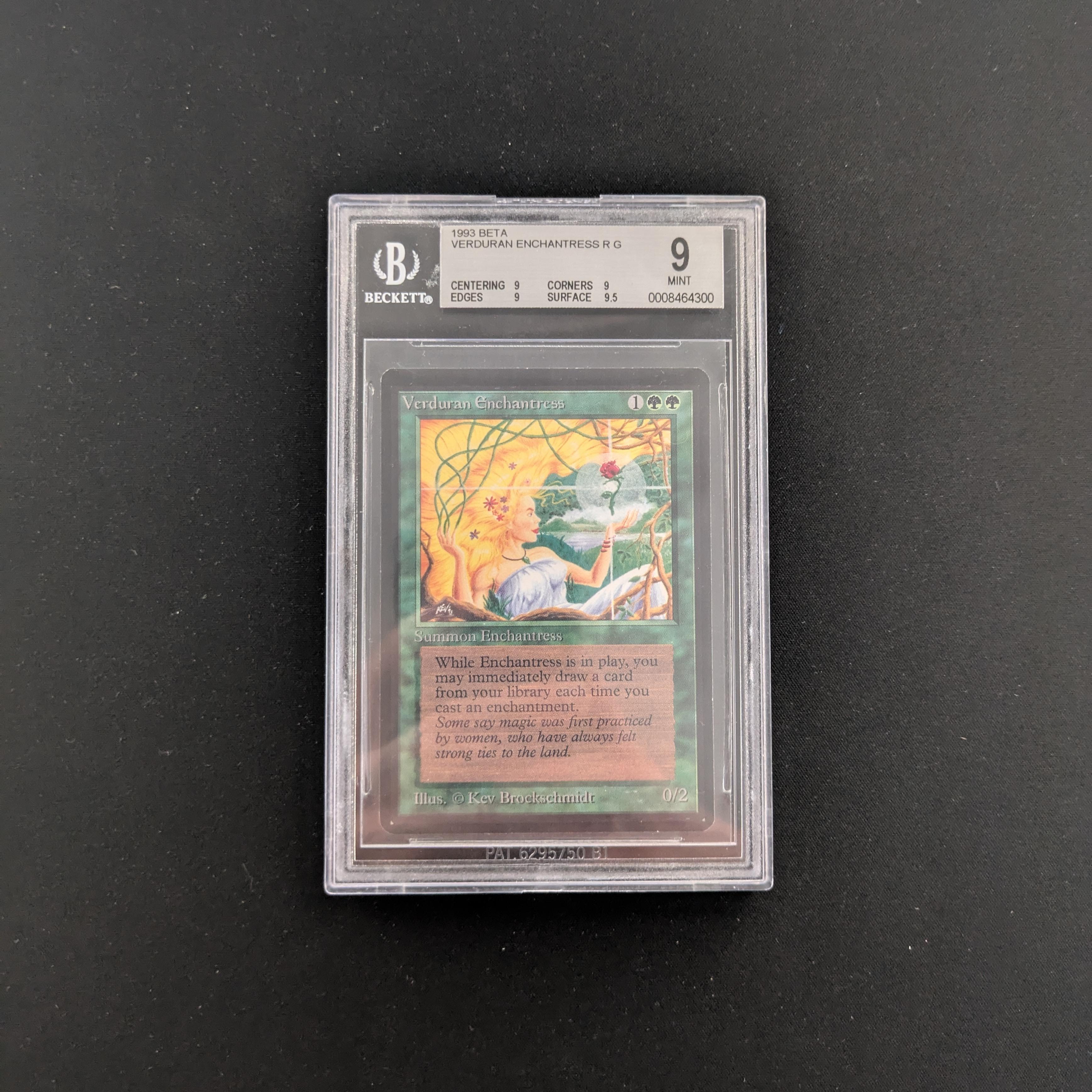 MTG Singles - Verduran Enchantress - Beta - BGS 9 - 25500