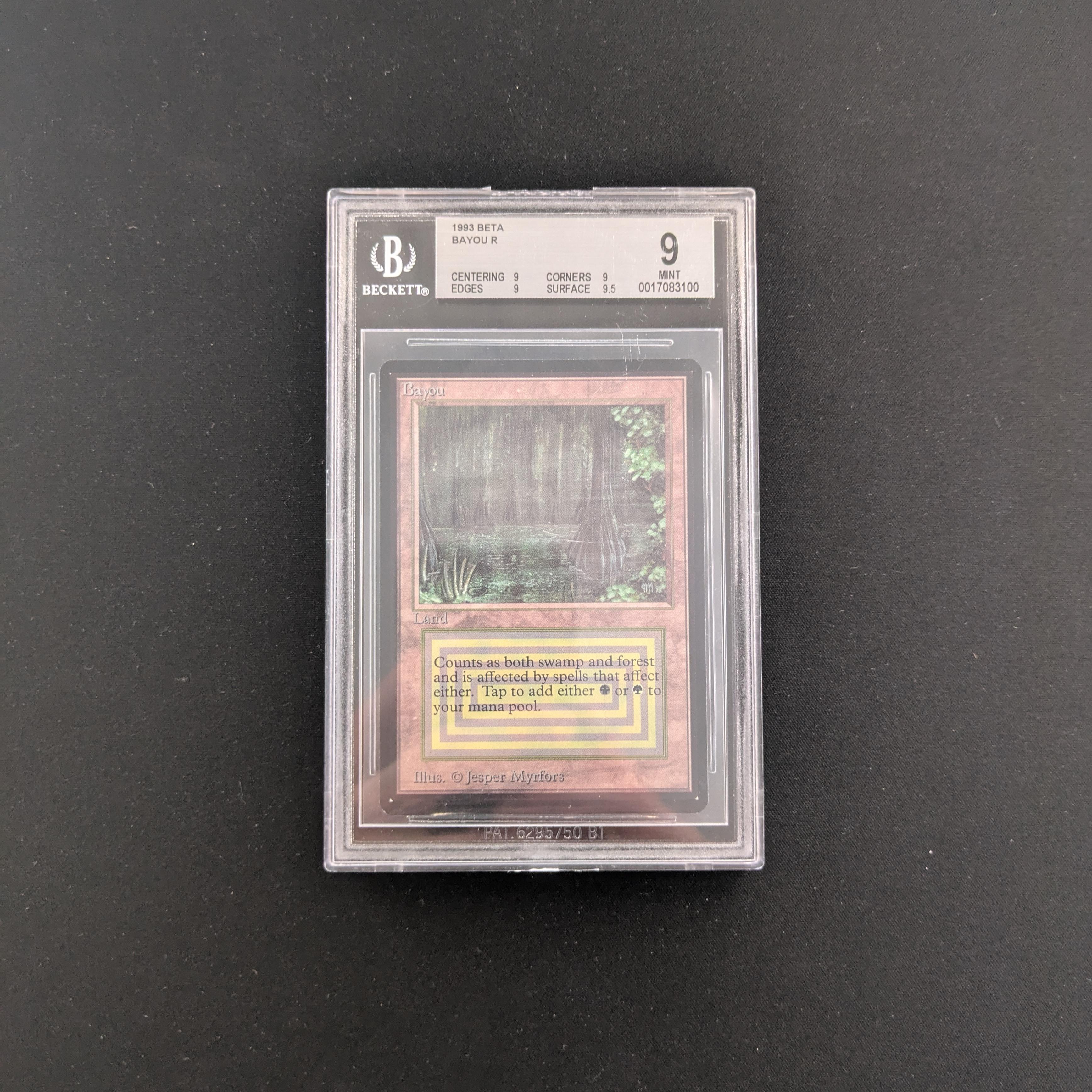 MTG Singles - Bayou - Beta - BGS 9 - 25501