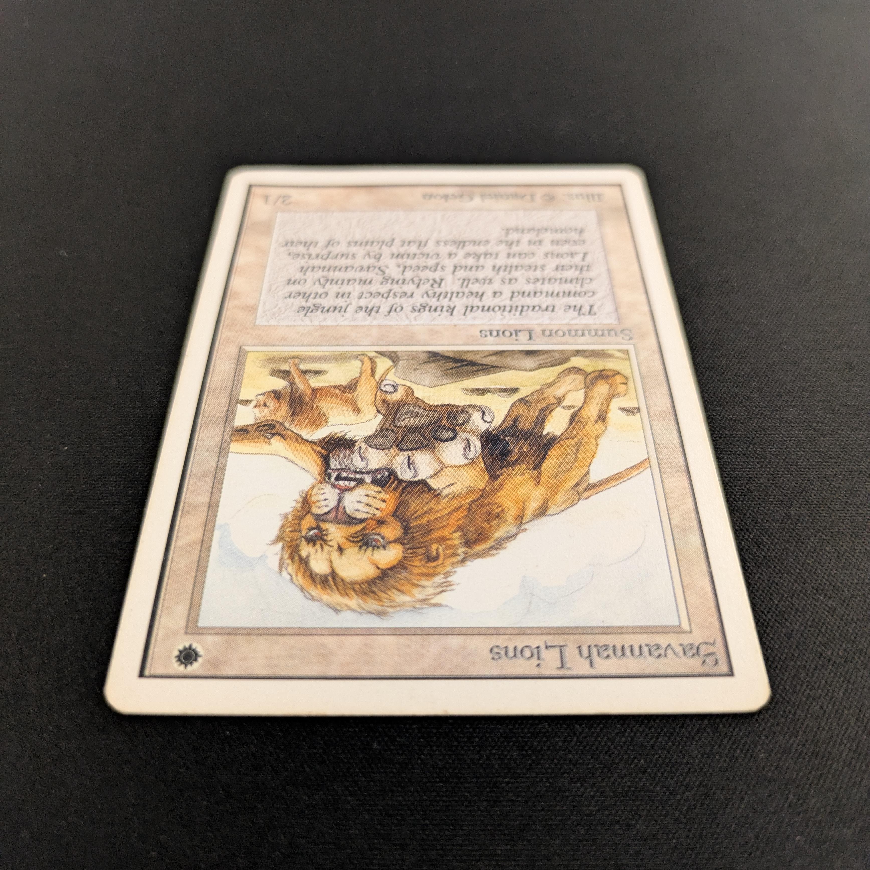 MTG Singles - Savannah Lions - Unlimited -
