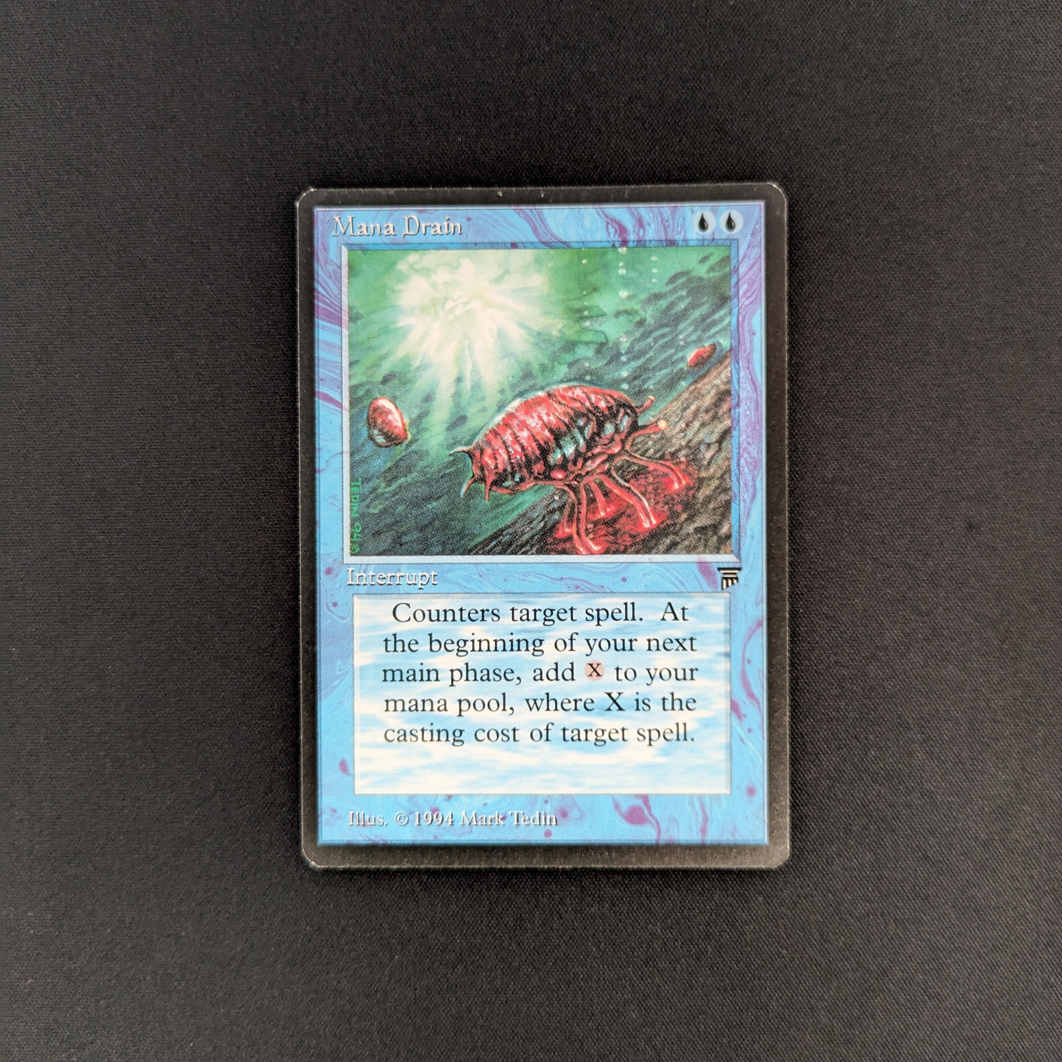 MTG Singles - Mana Drain - Legends - EX - 25724