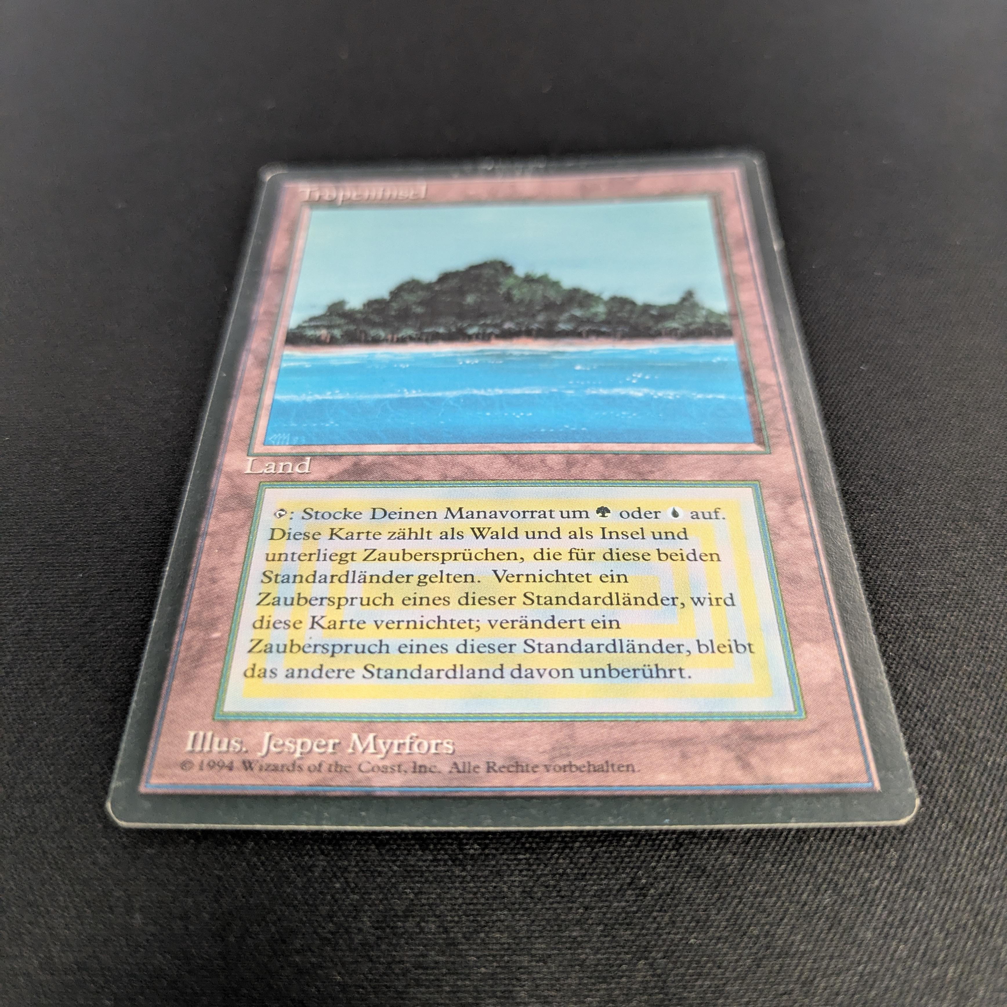 MTG Singles - Tropical Island - Foreign Black Bordered -