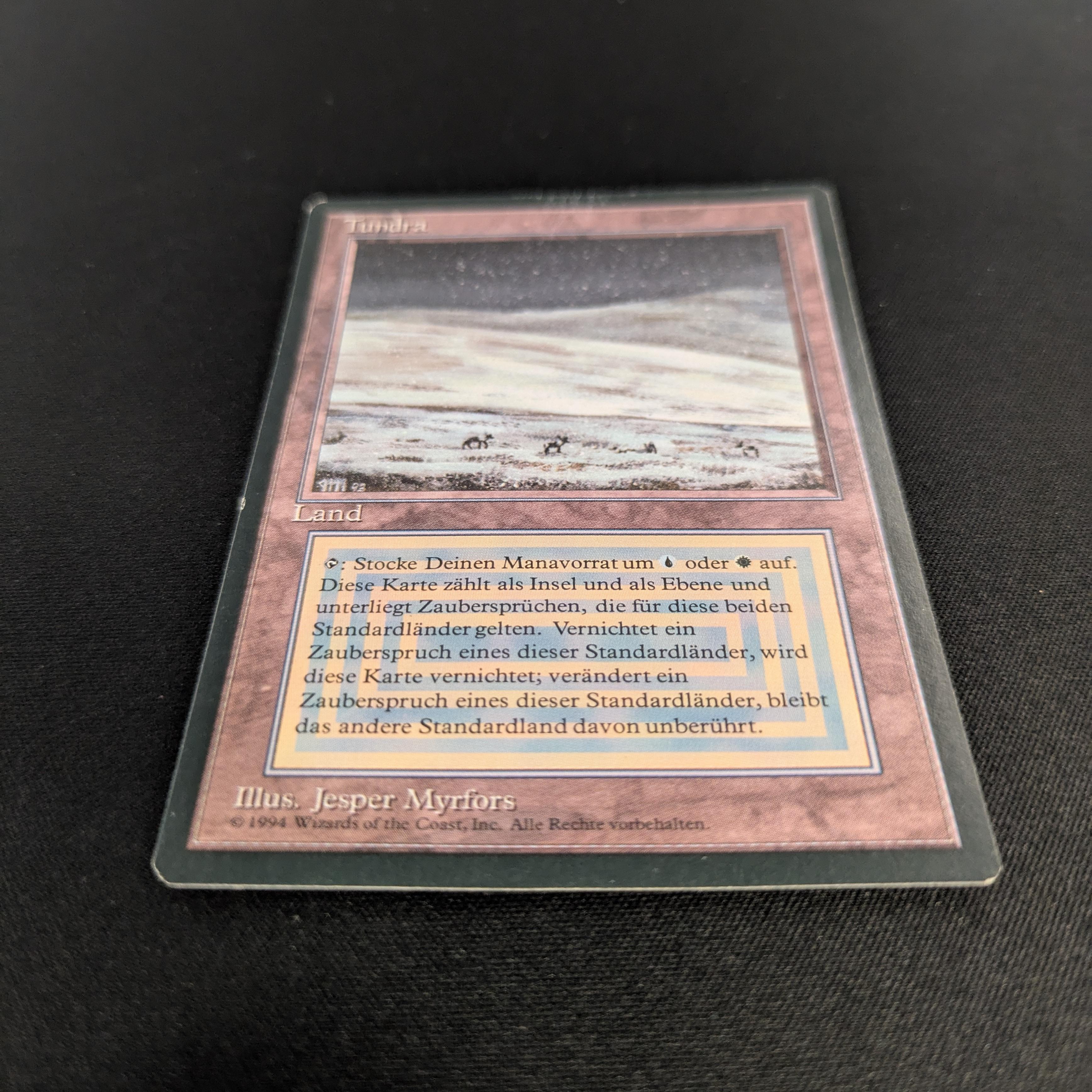 MTG Singles - Tundra - Foreign Black Bordered -