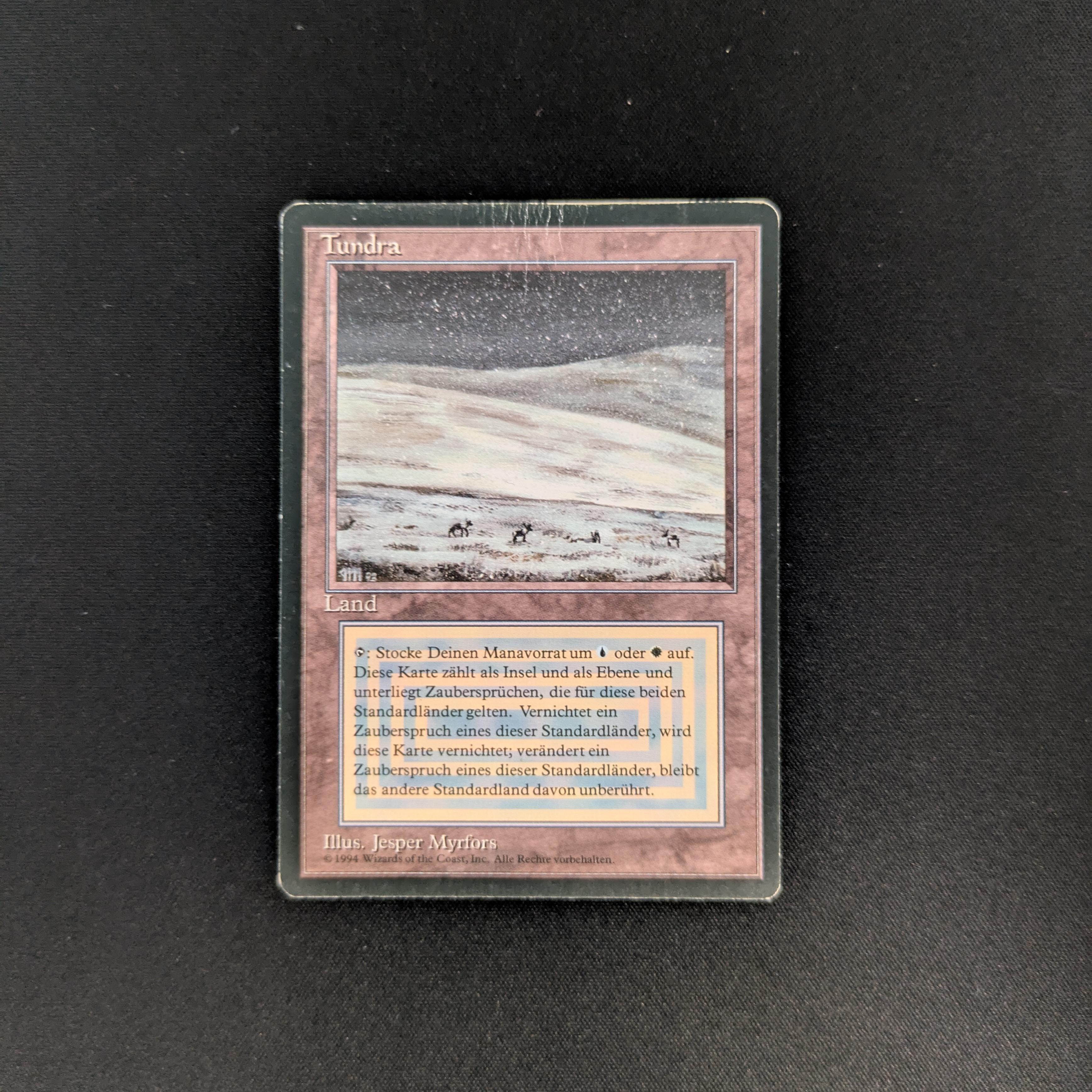 MTG Singles - Tundra - Foreign Black Bordered - German - PL - 25785