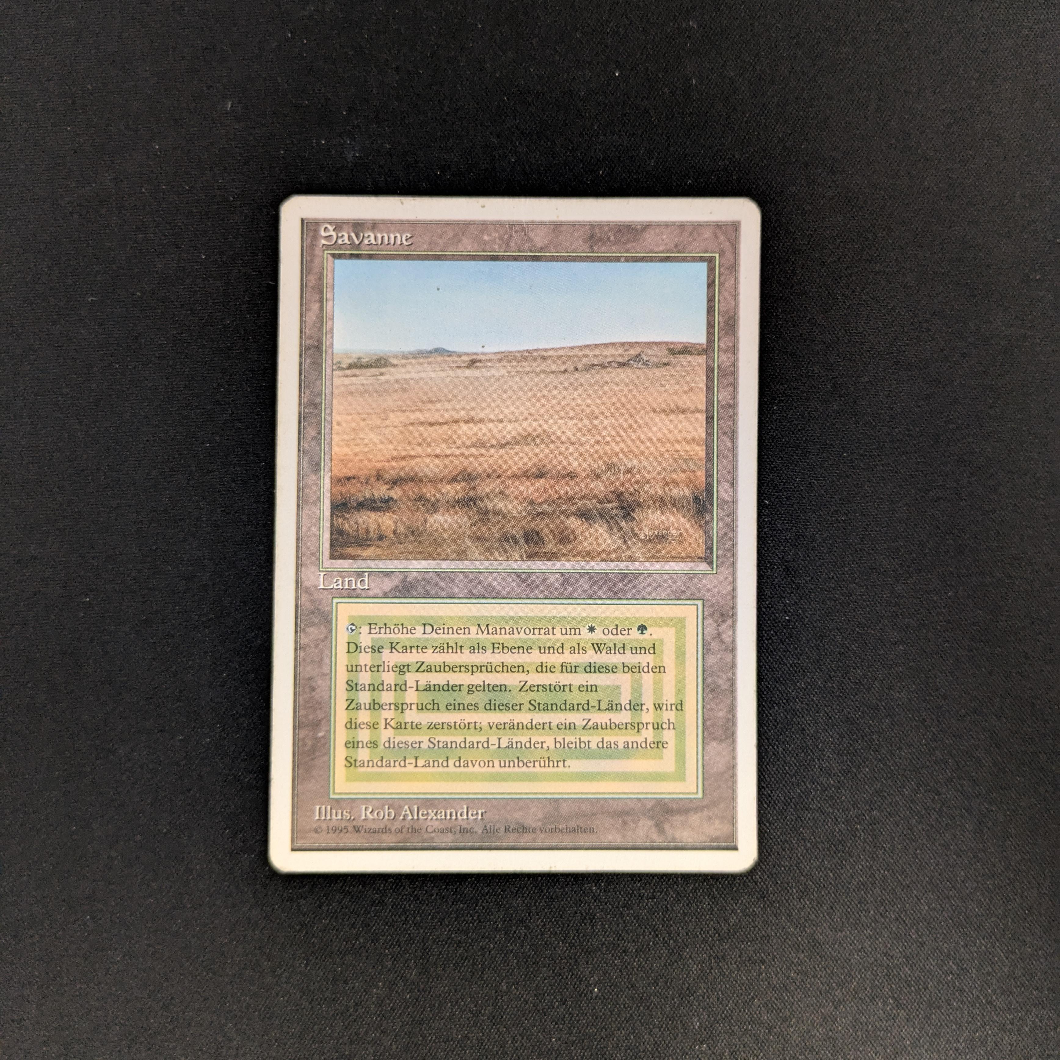 MTG Singles - Savannah - Foreign White Bordered - German - PL - 25790
