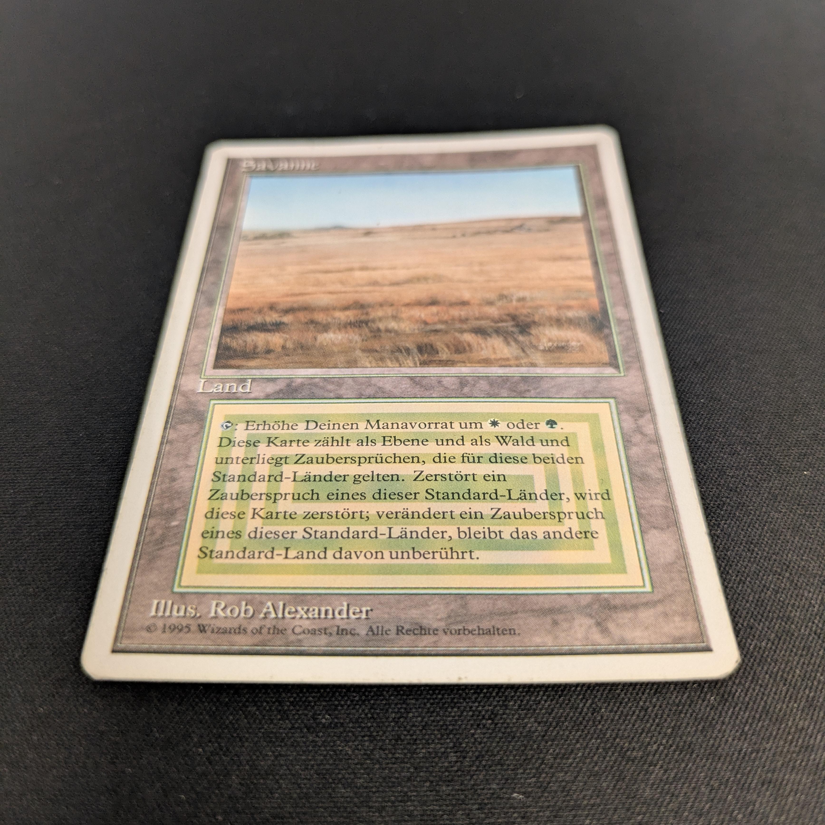 MTG Singles - Savannah - Foreign White Bordered -
