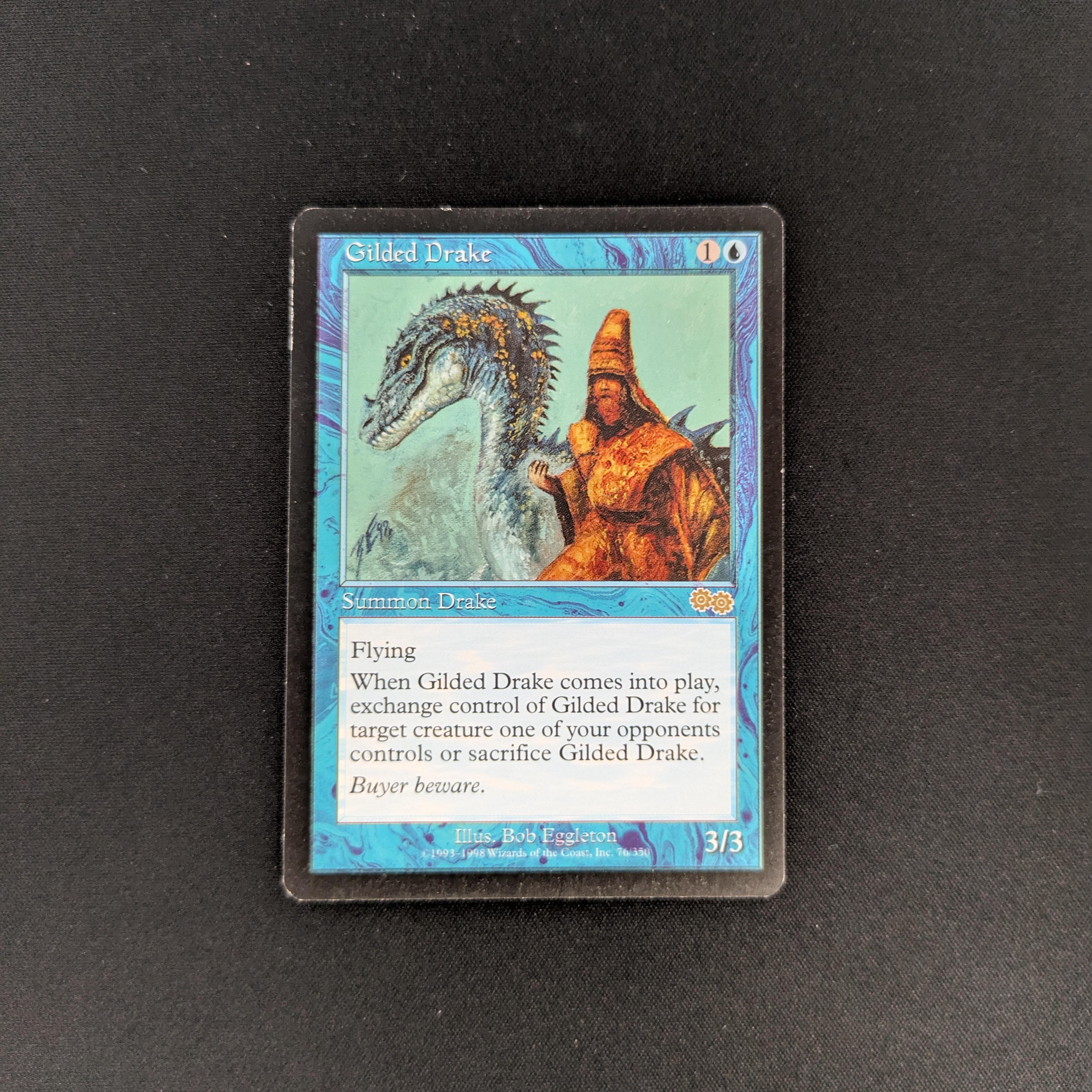 MTG Singles - Gilded Drake - Urza's Saga - English - GD - 25796