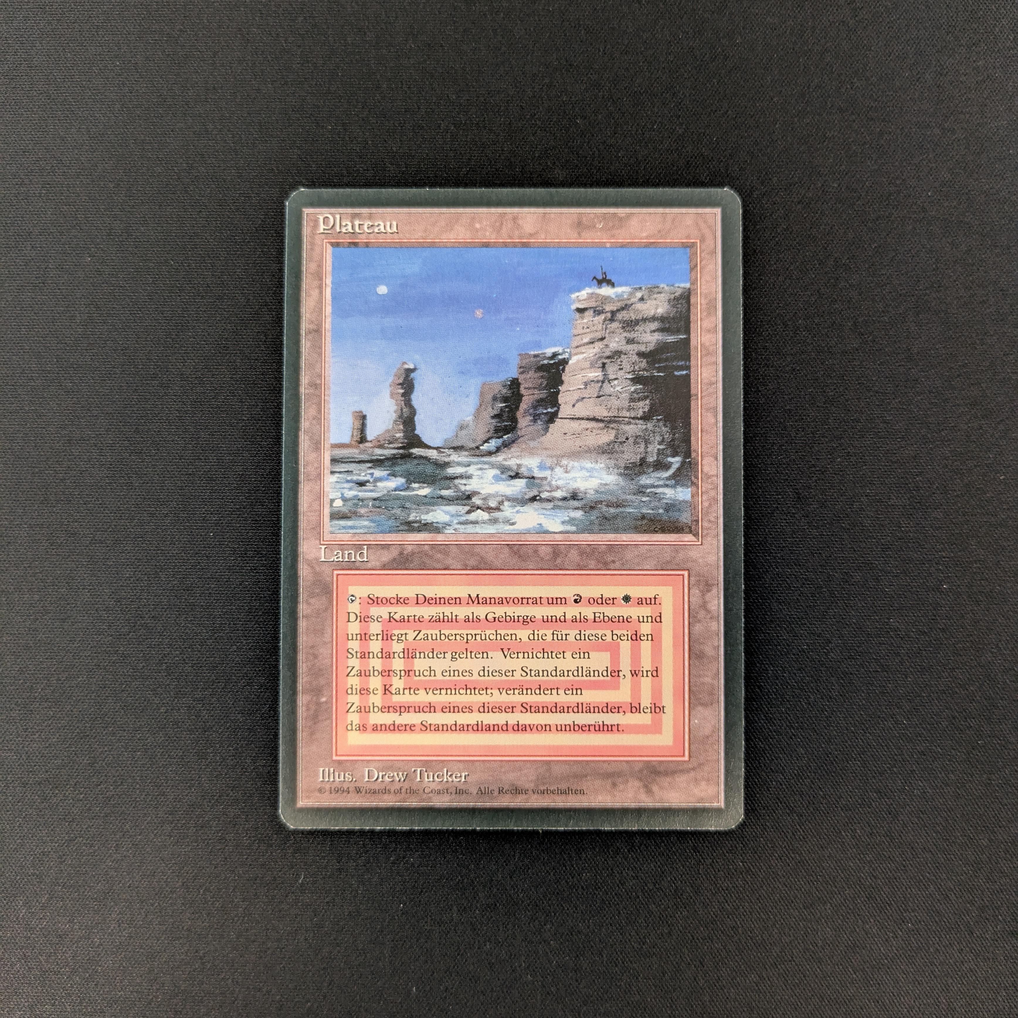MTG Singles - Plateau - Foreign Black Bordered - German - EX - 25881