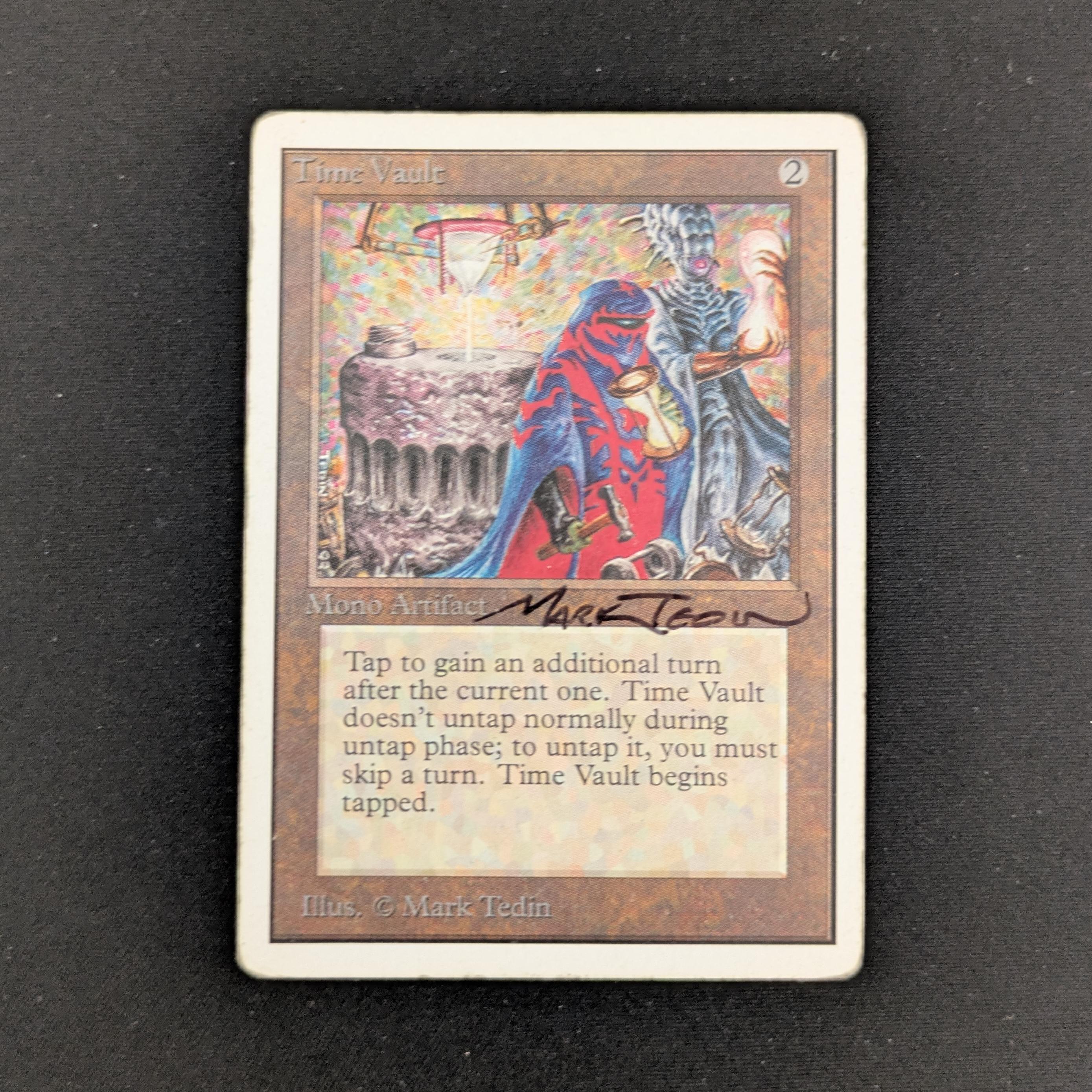 MTG Singles - Time Vault - Unlimited - PL - SIGNED, INKED - 25911
