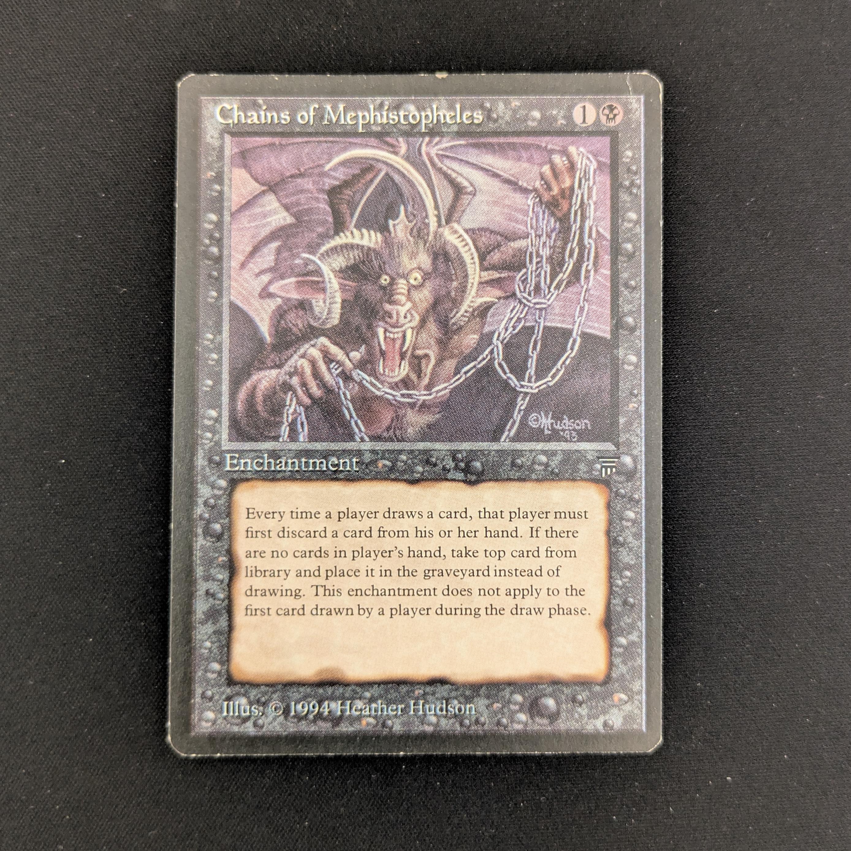 MTG Singles - Chains of Mephistopheles - Legends - LP - BENT - 25917