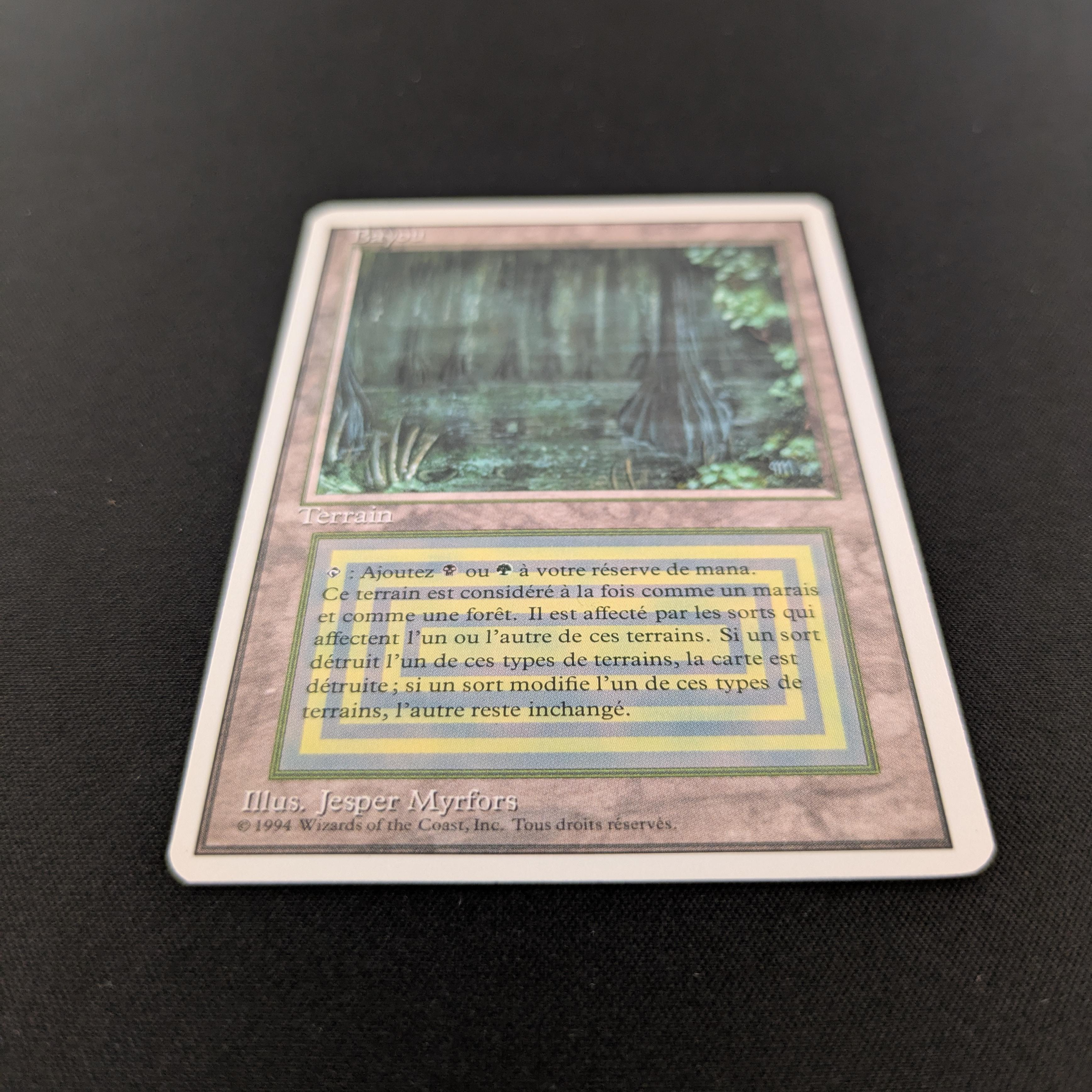 MTG Singles - Bayou - Foreign White Bordered -