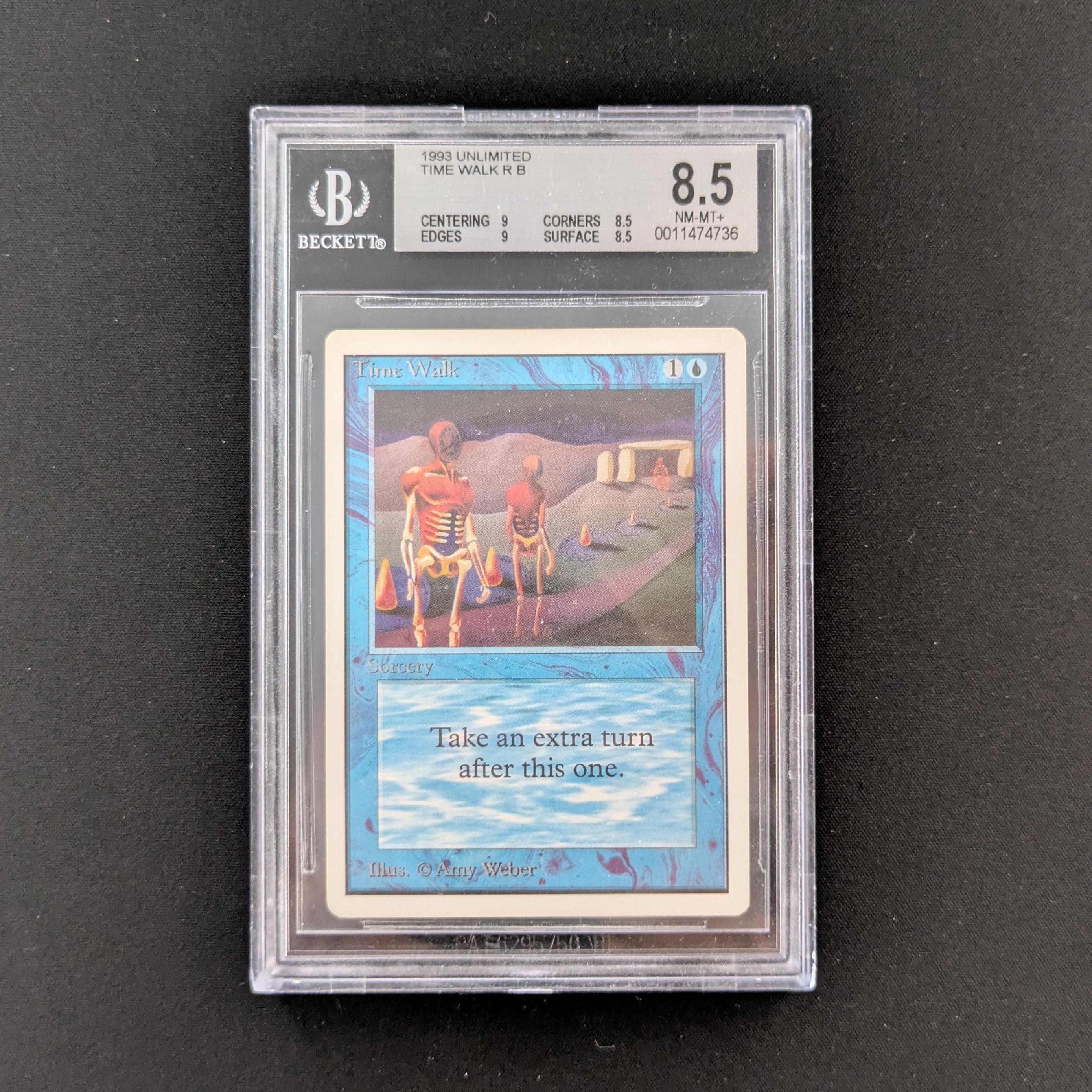 MTG Singles - Time Walk - Unlimited - BGS 8.5 - 26049