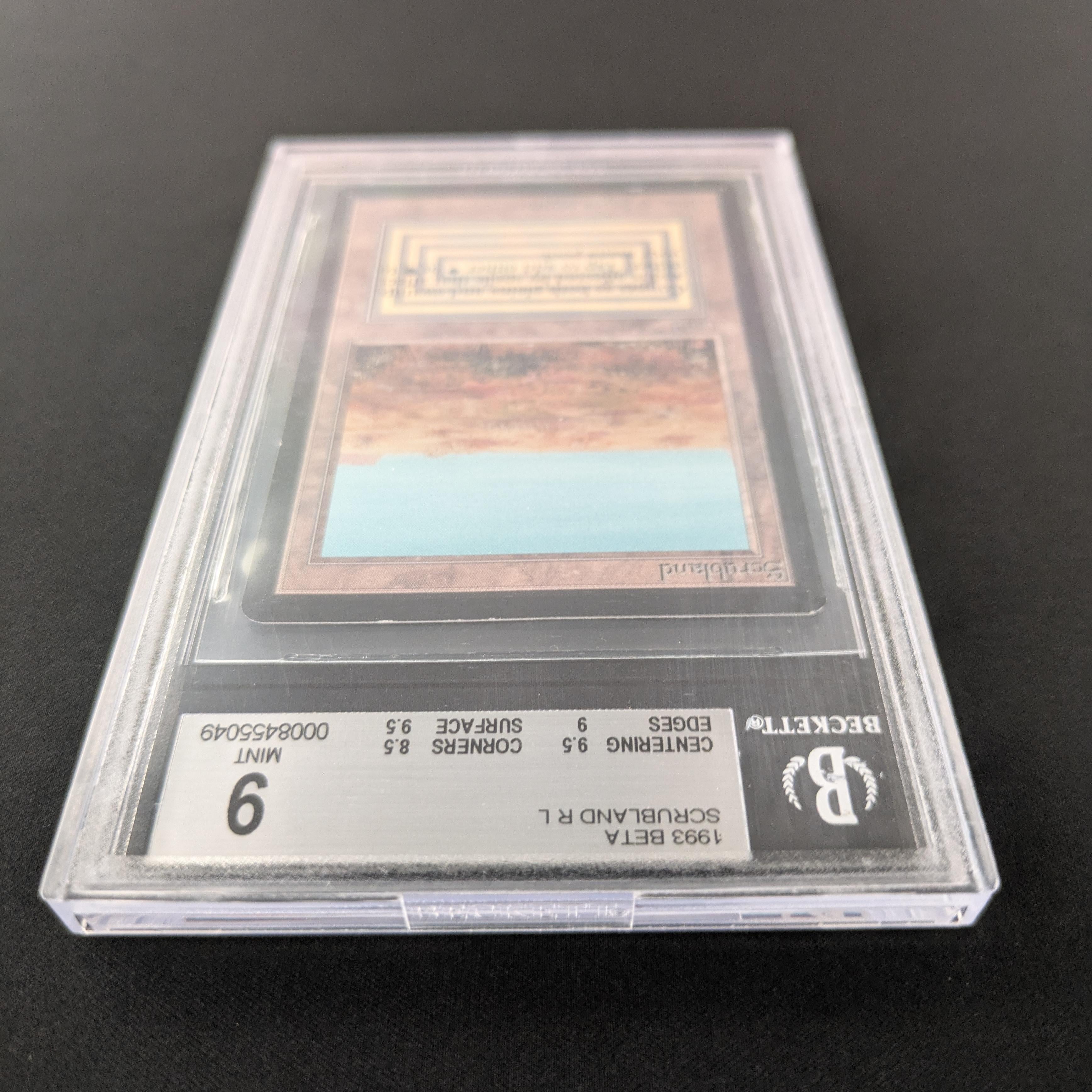 MTG Singles - Scrubland - Beta -