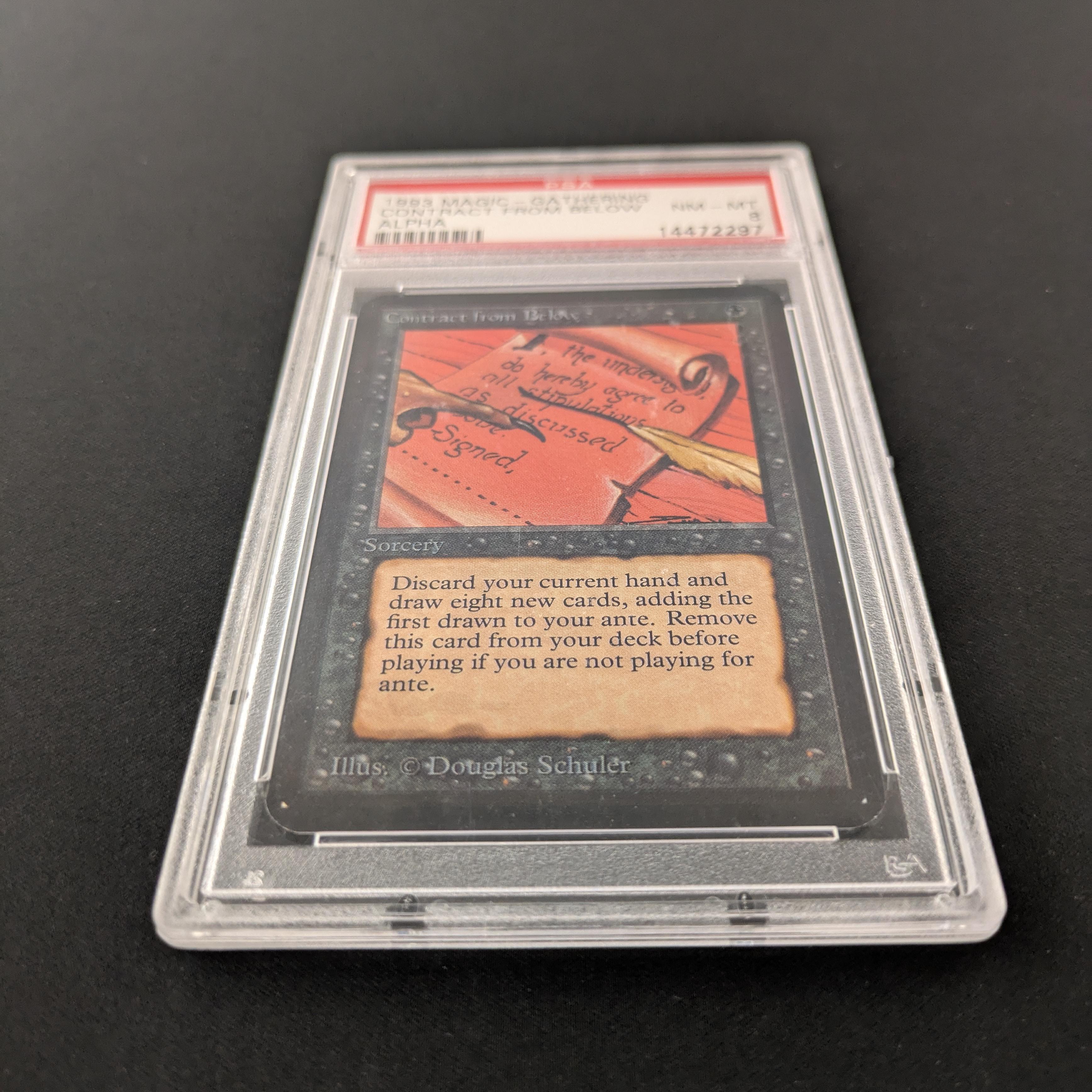 MTG Singles - Contract from Below - Alpha -