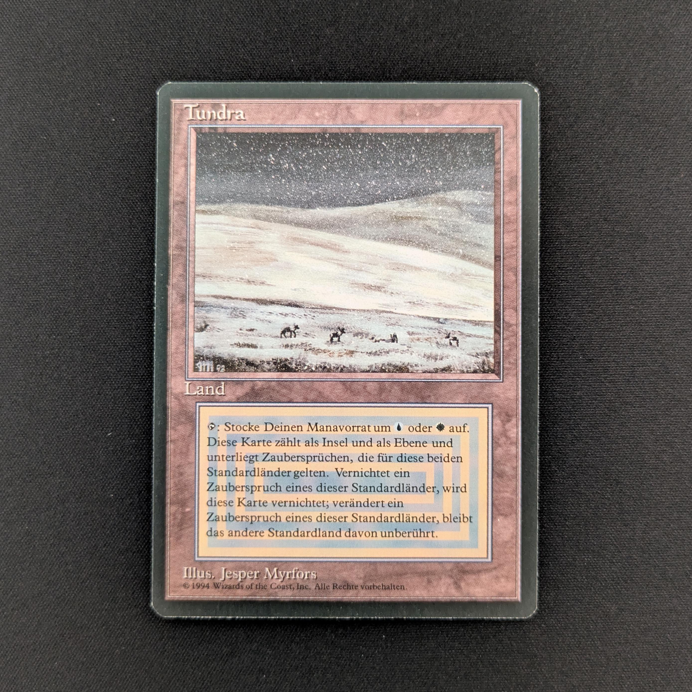 MTG Singles - Tundra - Foreign Black Bordered - German - NM - 26176