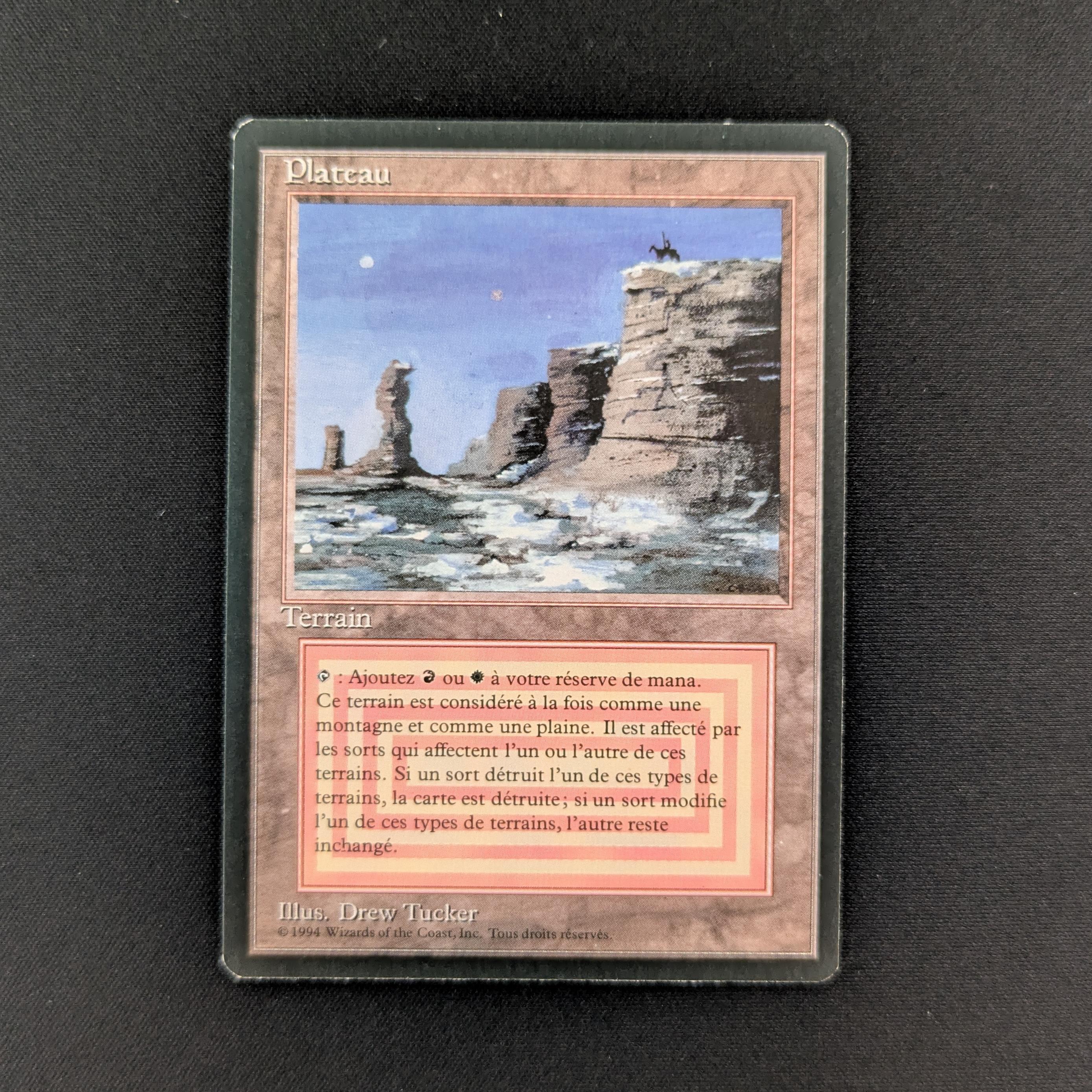MTG Singles - Plateau - Foreign Black Bordered - French - NM - 26177