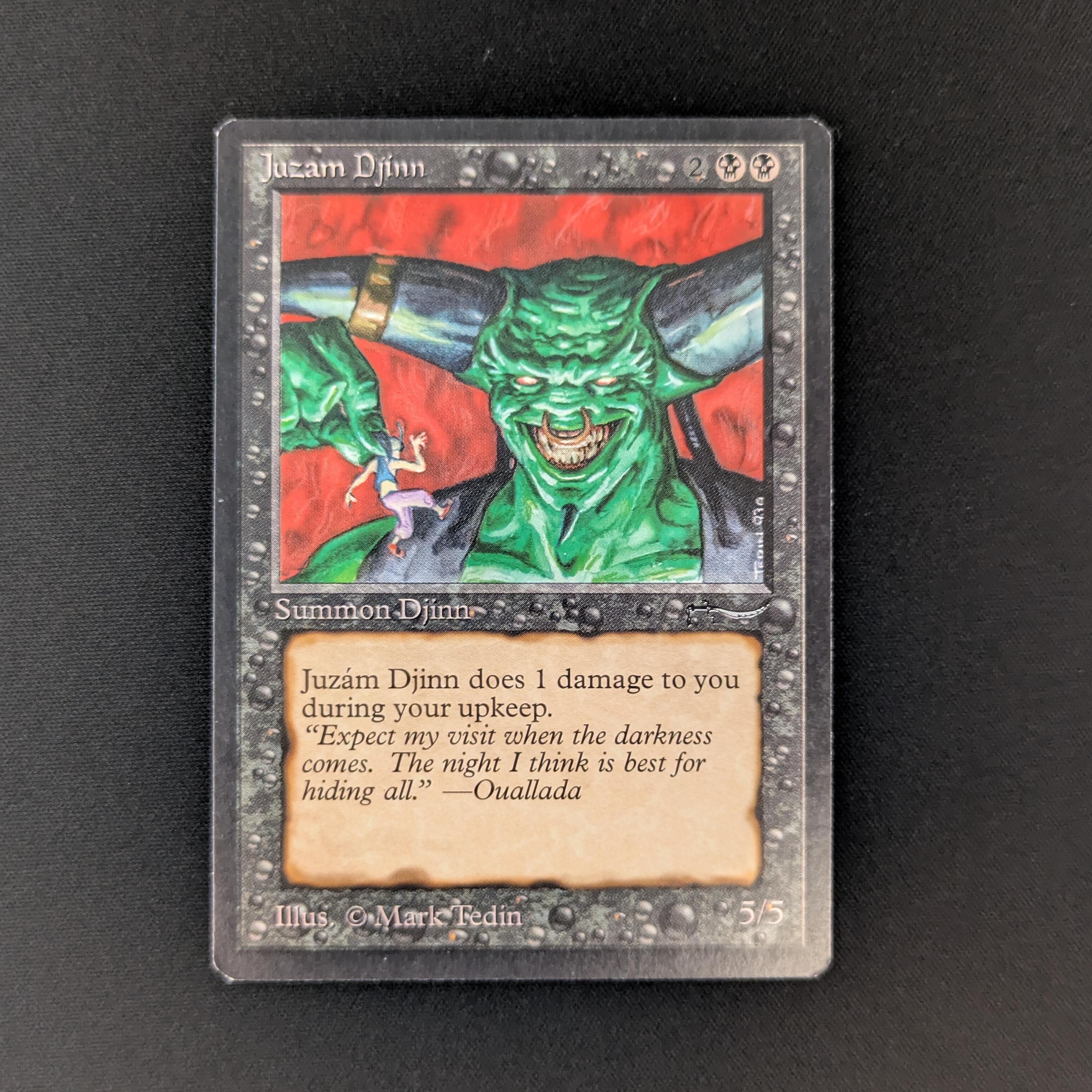 MTG Singles - Juzam Djinn - Arabian Nights - NM - 26221