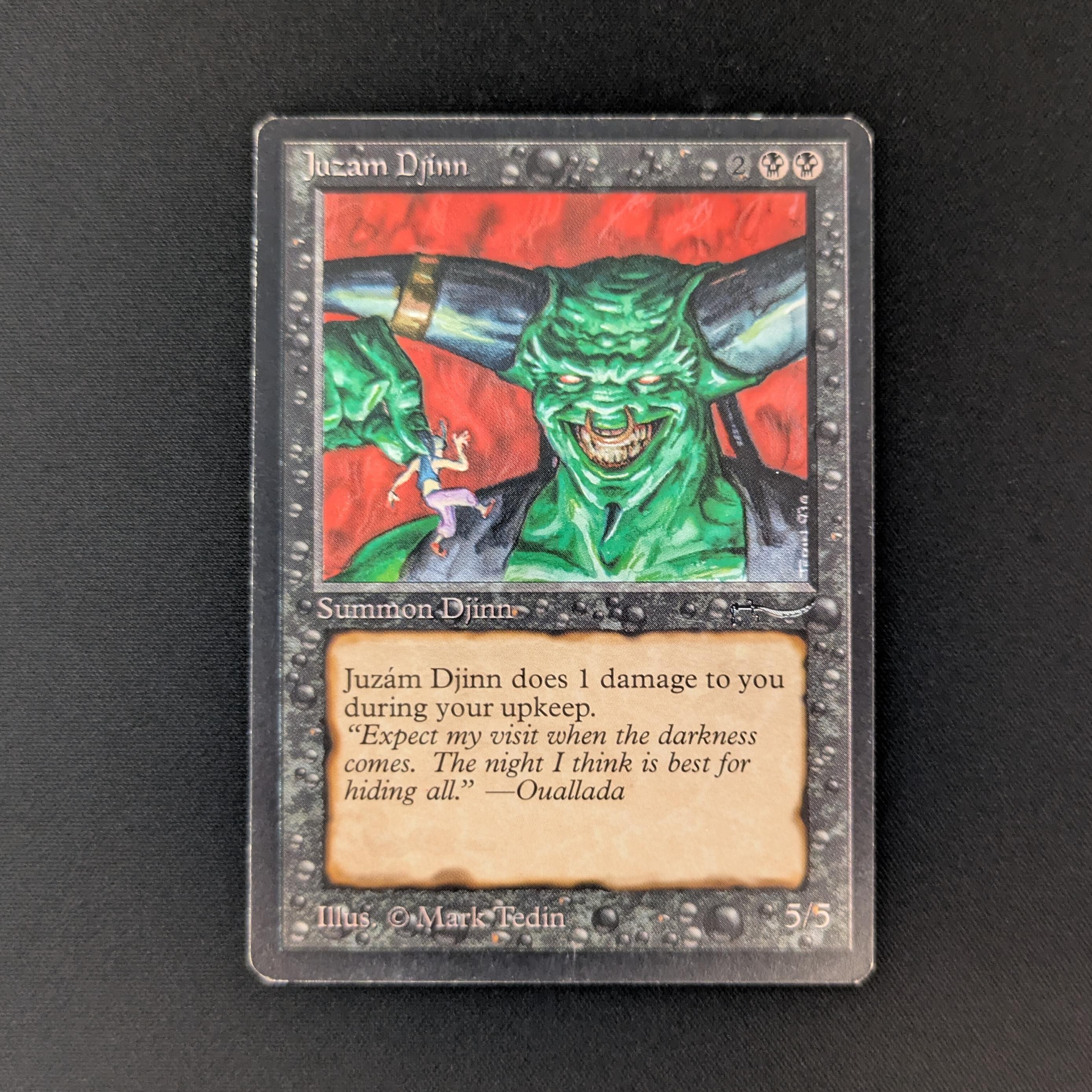 MTG Singles - Juzam Djinn - Arabian Nights - GD - 26222