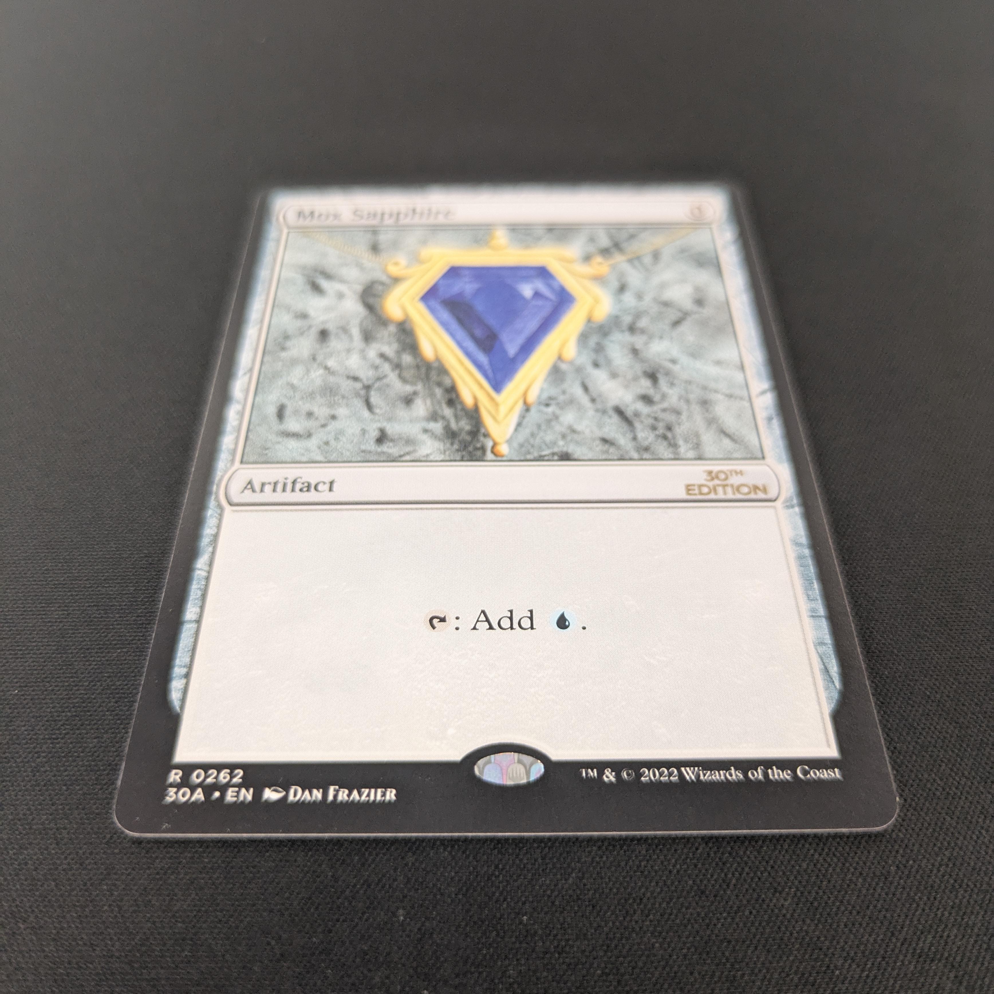 MTG Singles - Mox Sapphire (Modern Frame) - 30th Anniversary Edition -