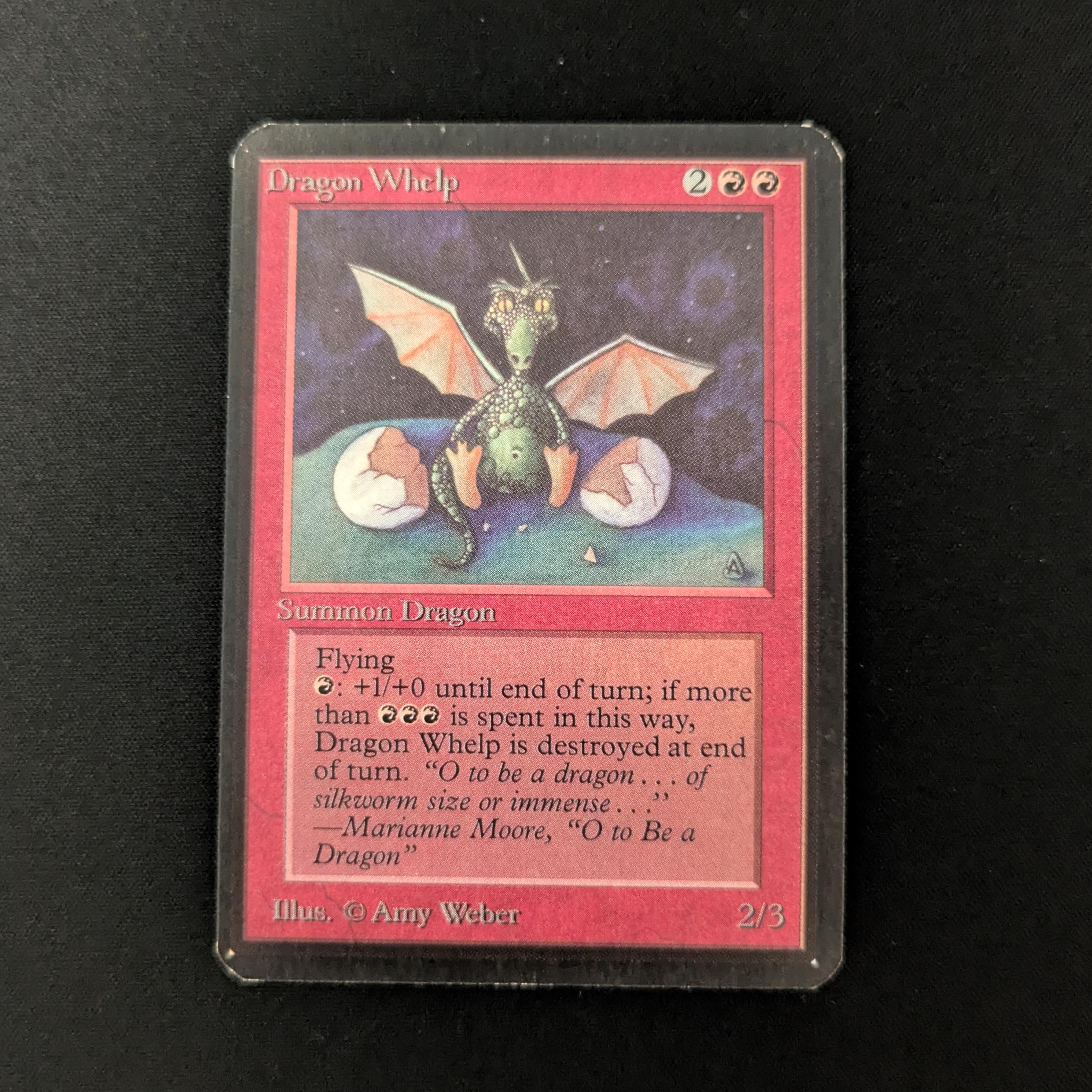 MTG Singles - Dragon Whelp - Alpha - EX - 26357