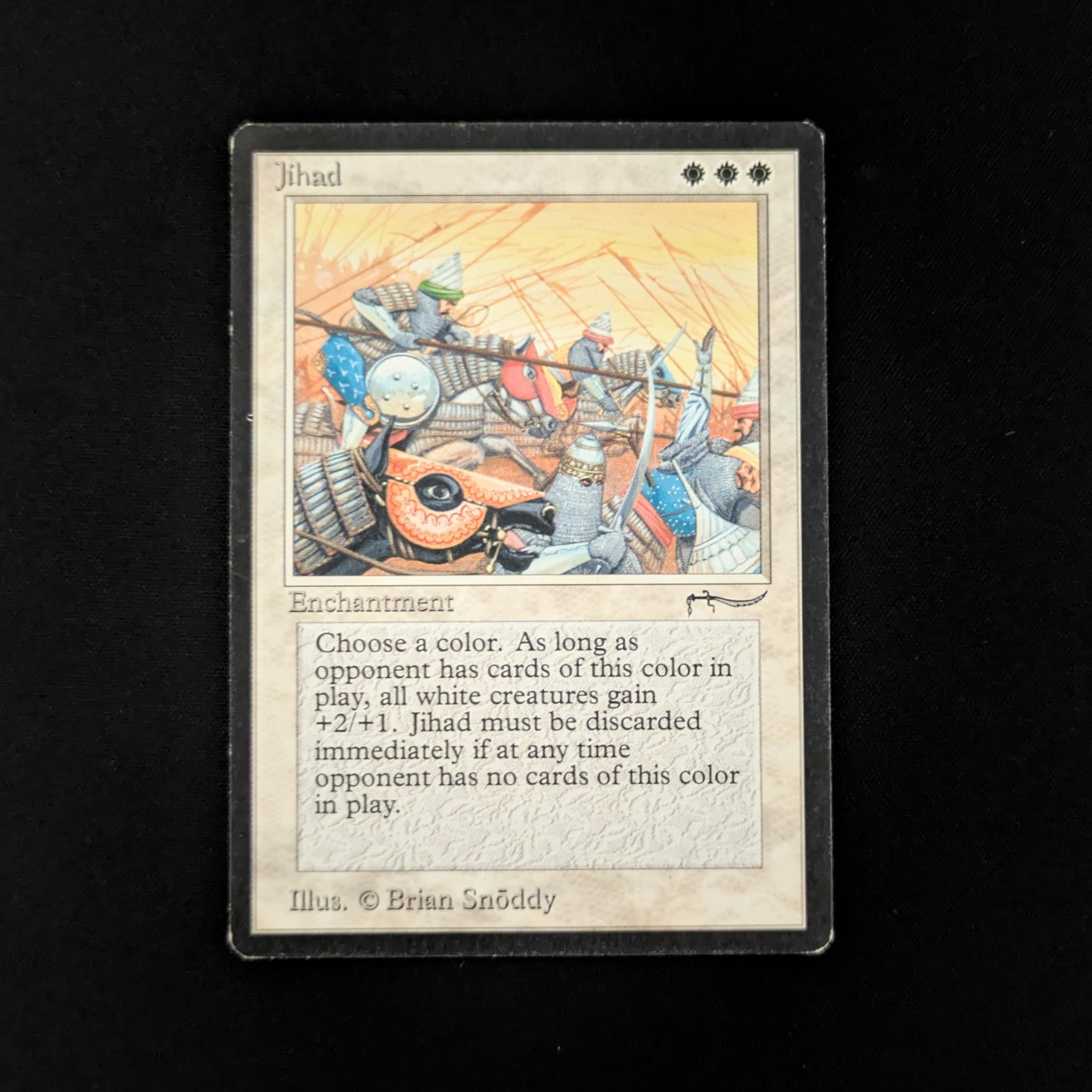 MTG Singles - Jihad - Arabian Nights - PL - BINDER DING - 26443