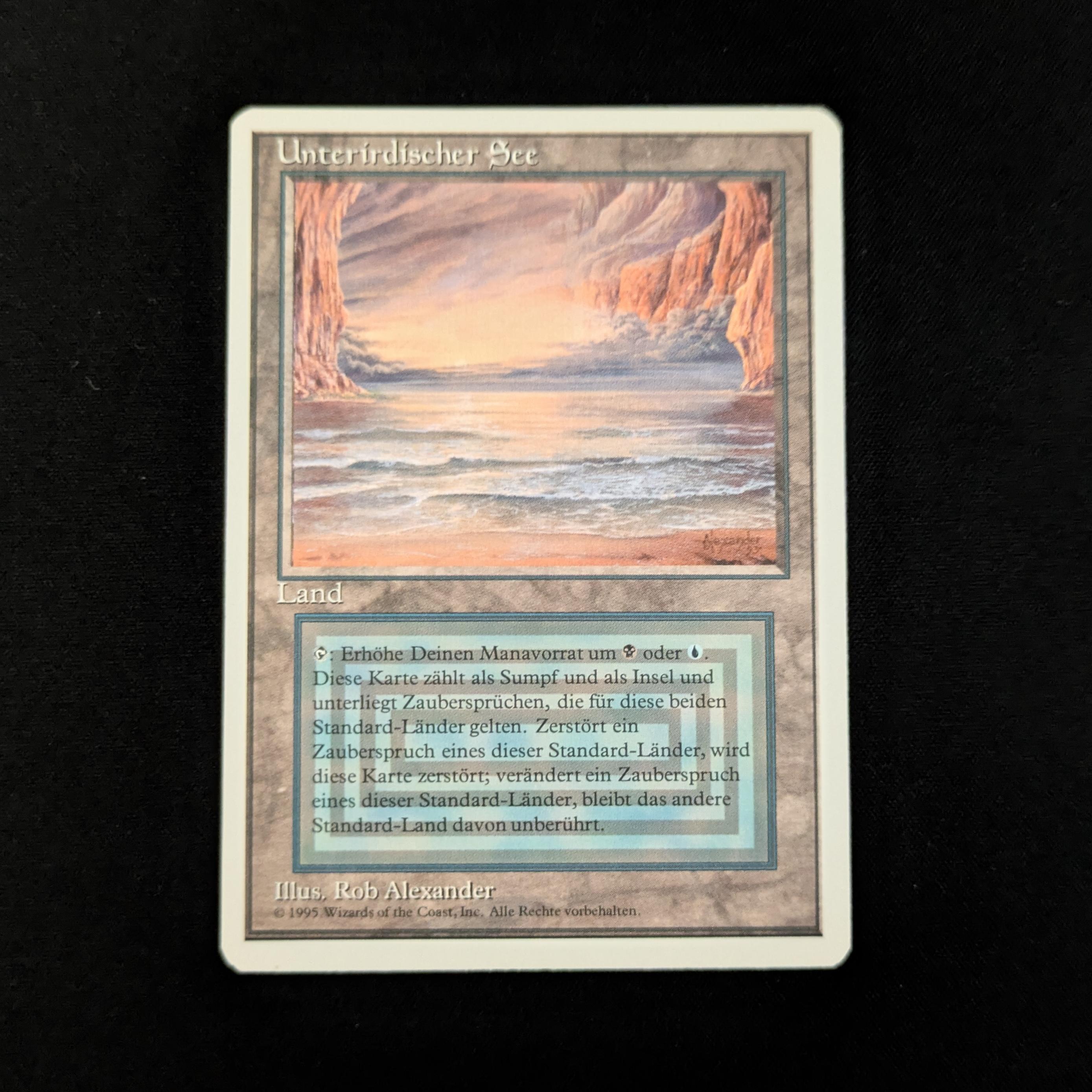 MTG Singles - Underground Sea - Foreign White Bordered - German - NM - 26533