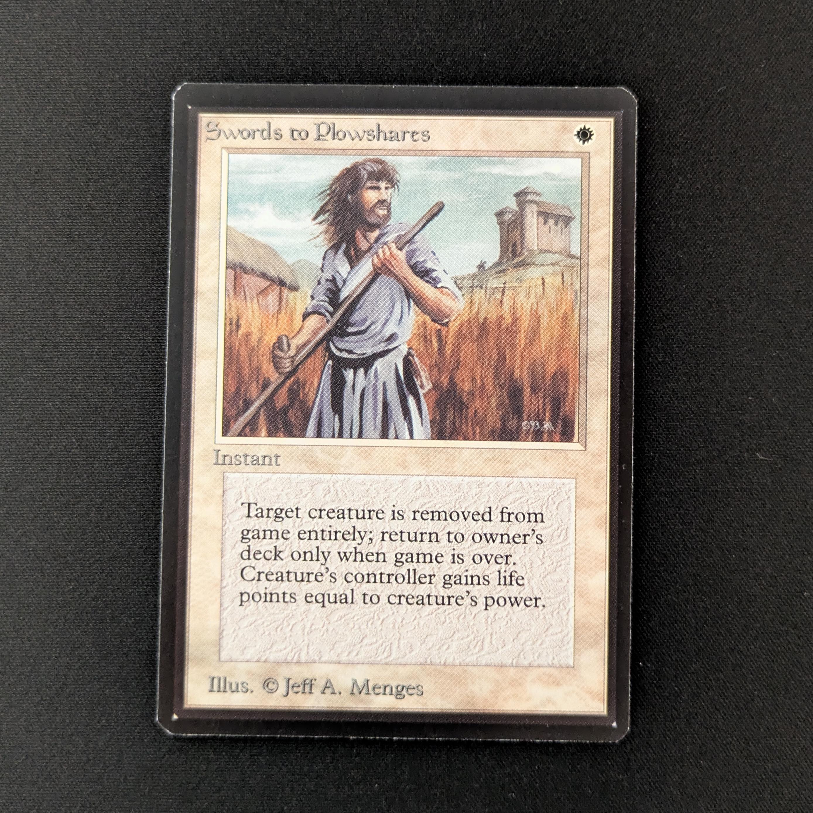 MTG Singles - Swords to Plowshares - Beta - NM - 26633
